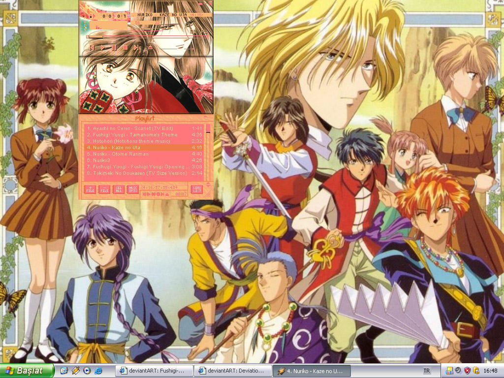 Tasuki Fushigi Yuugi 4K Art Wallpapers