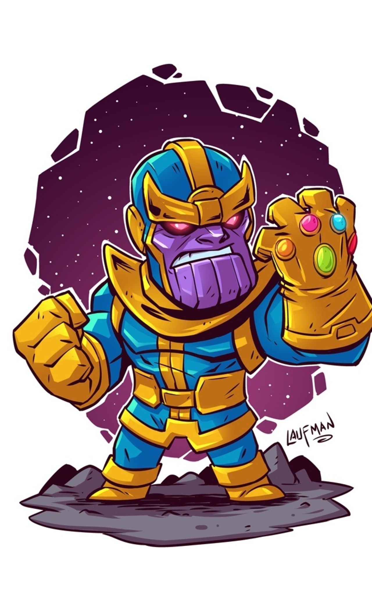 Thanos Minimal Wallpapers