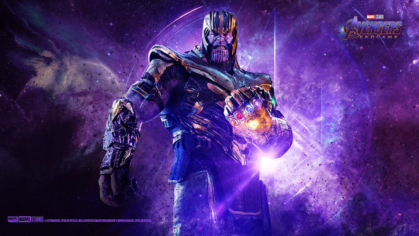 Thanos Minimalism Avengers Infinity War Wallpapers