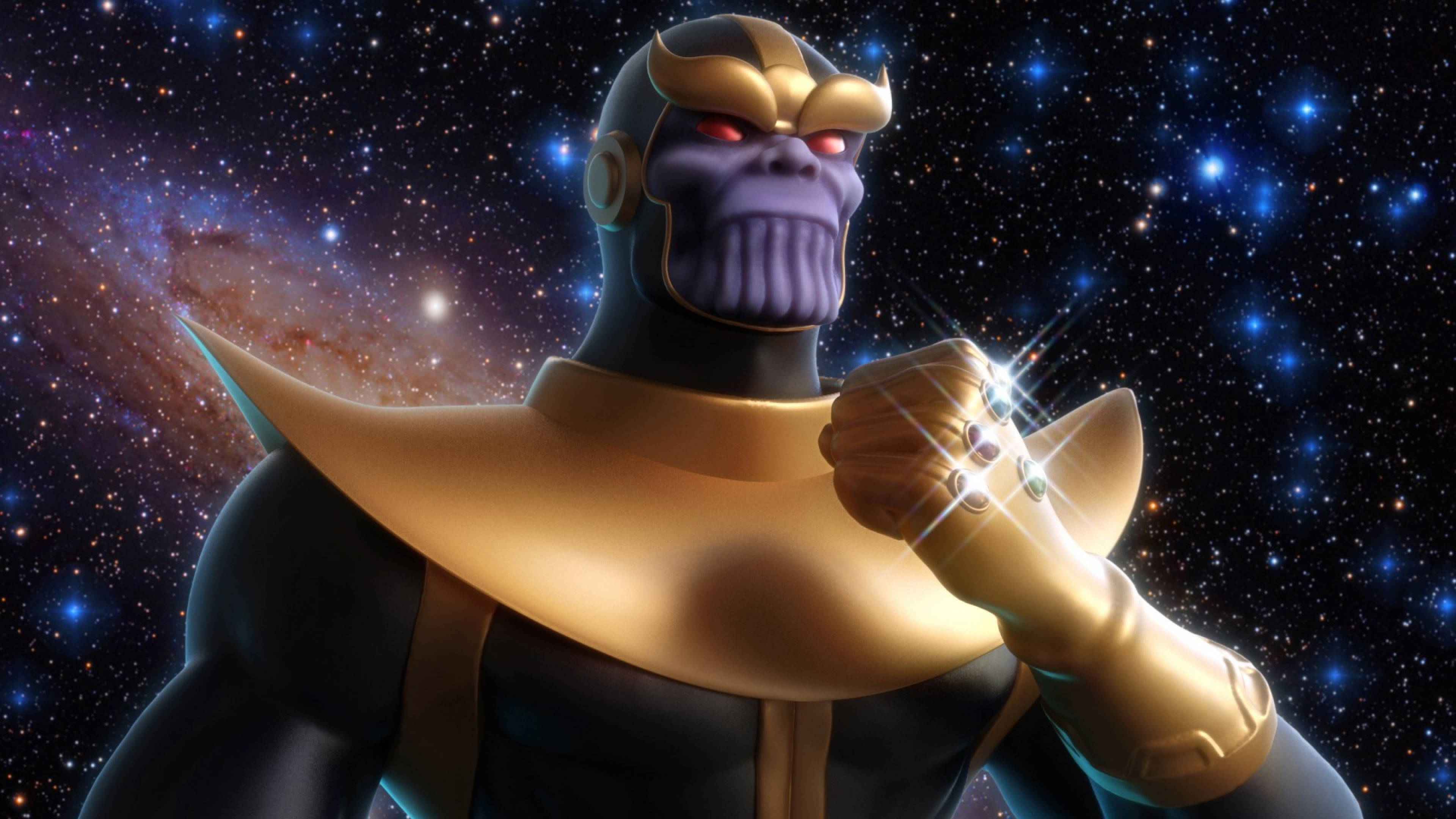 Thanos Minimalism Avengers Infinity War Wallpapers