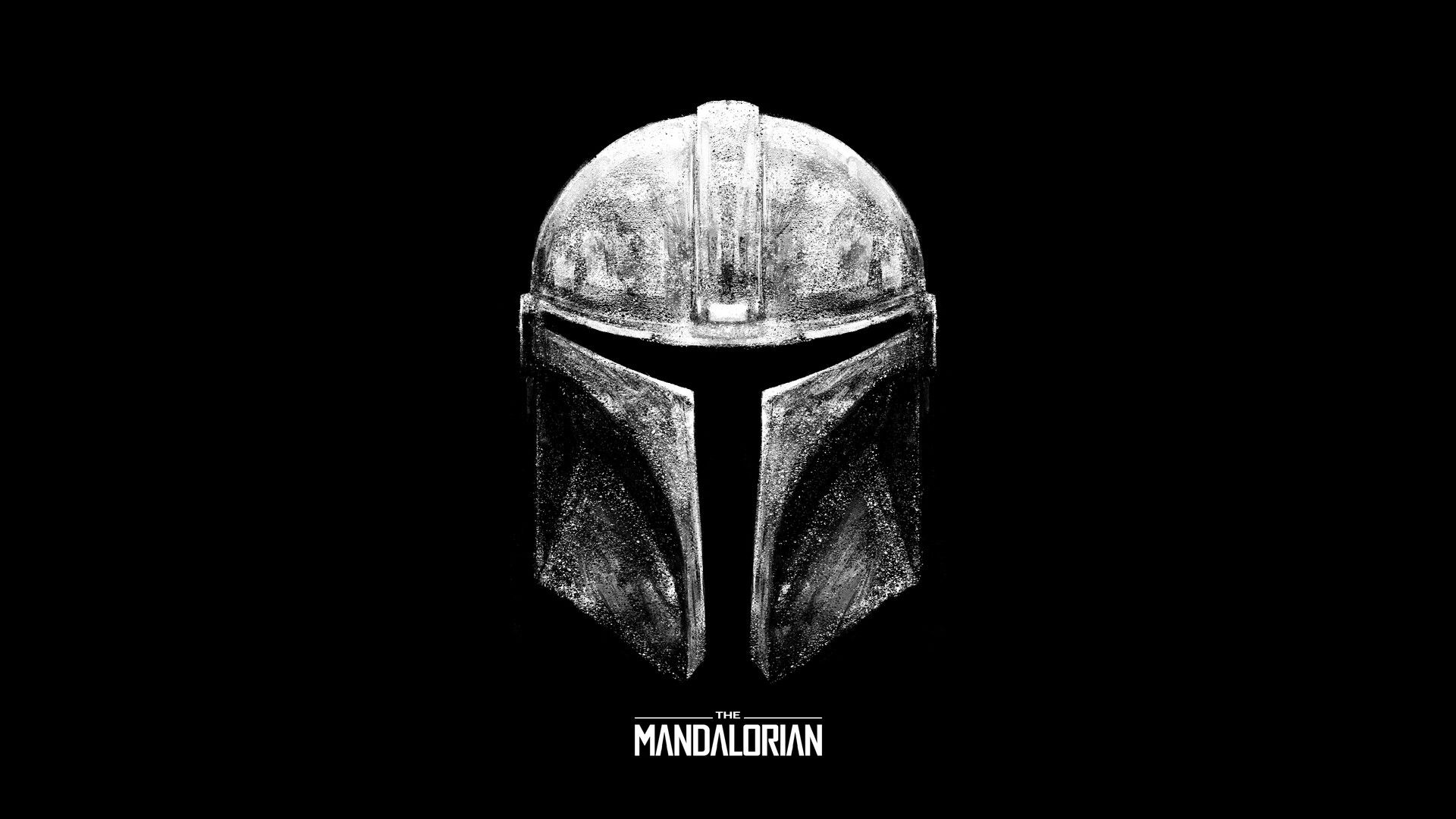 The Mandalorian Minimal Mask Wallpapers