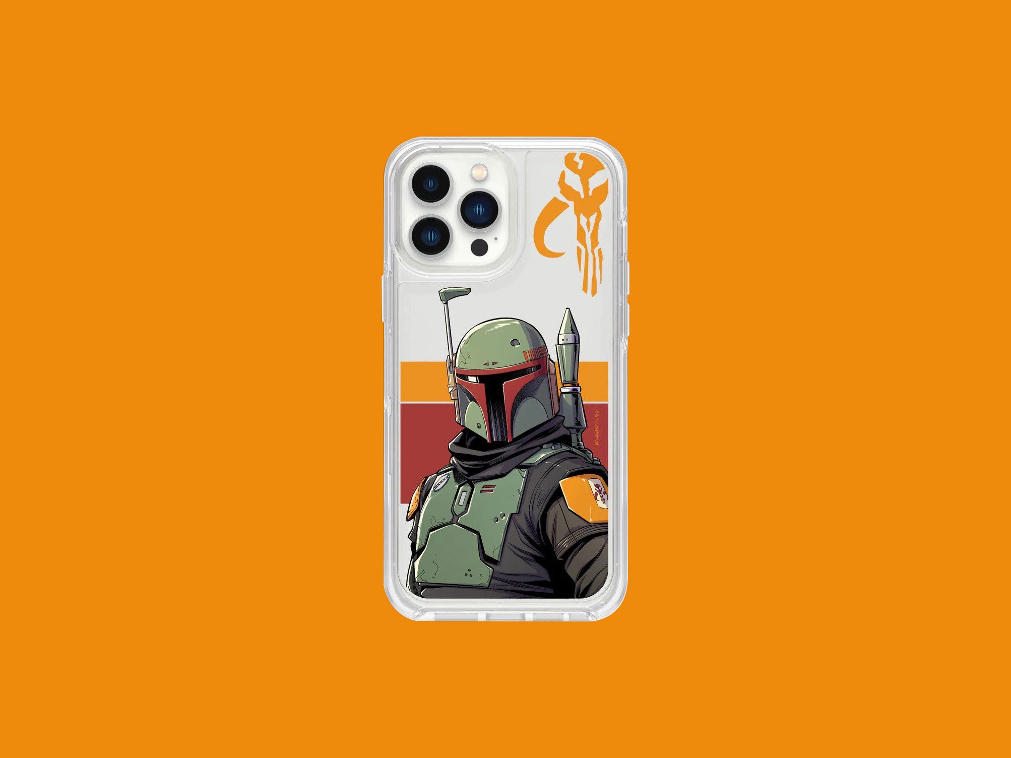 The Mandalorian Minimal Mask Wallpapers