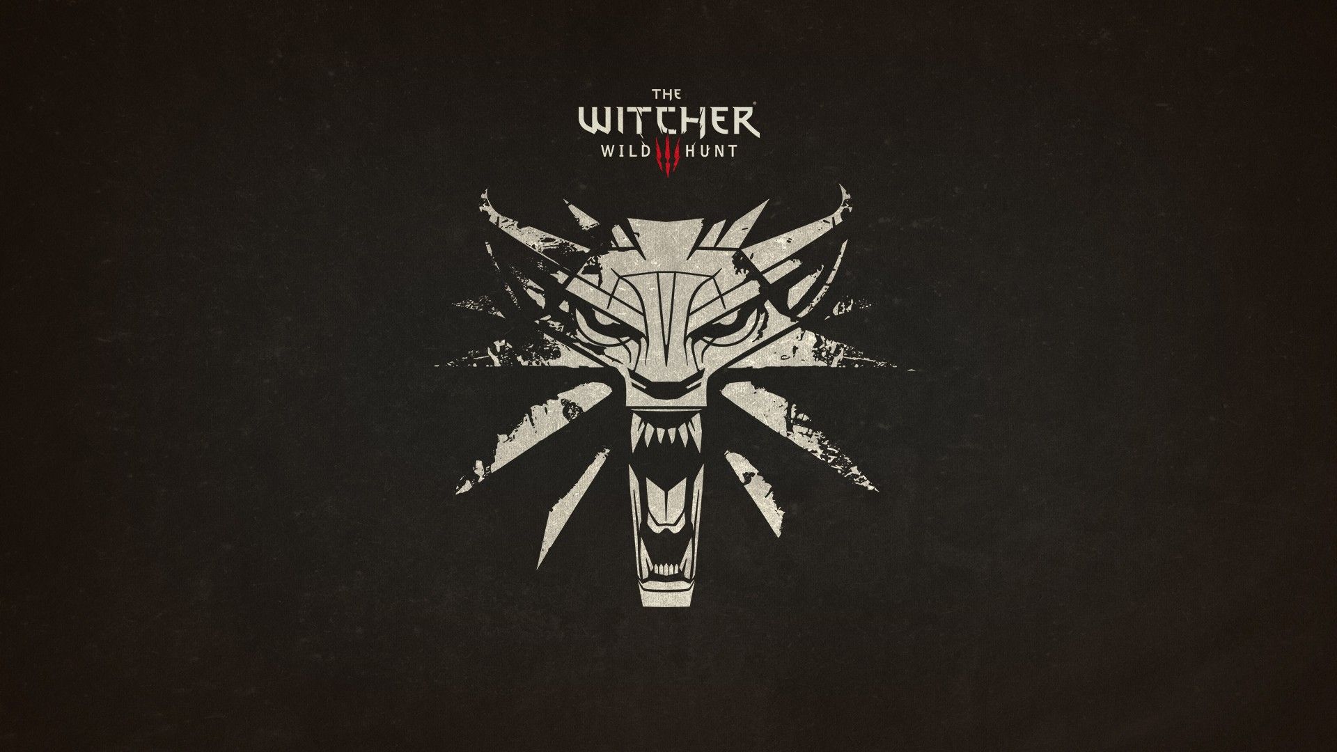 The Witcher 3 Wild Hunt Minimalism Logo Wallpapers