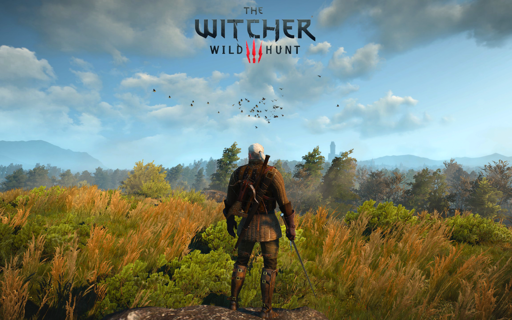 The Witcher 3 Wild Hunt Minimalism Logo Wallpapers