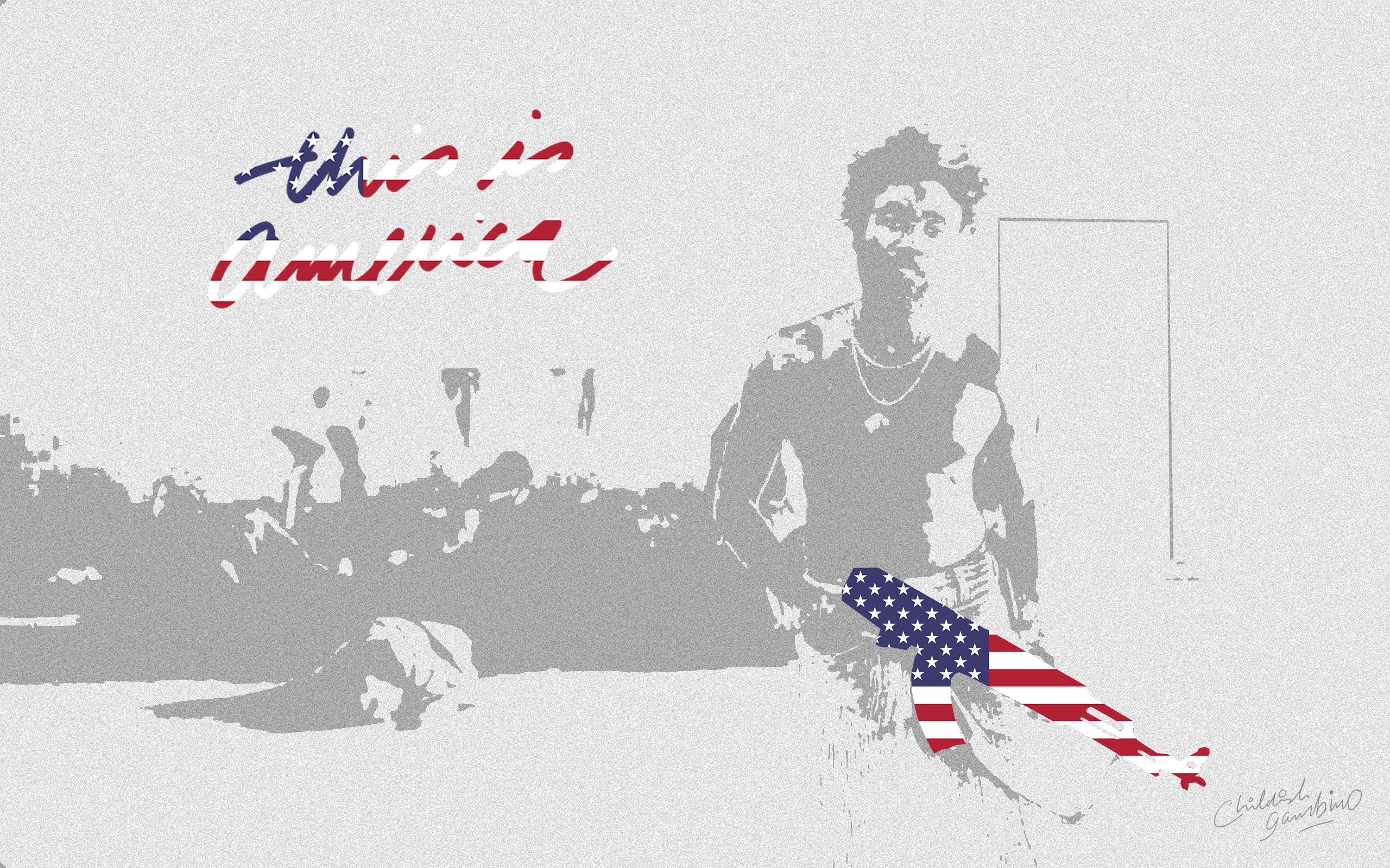 This Is America Song Artwork Wallpapers