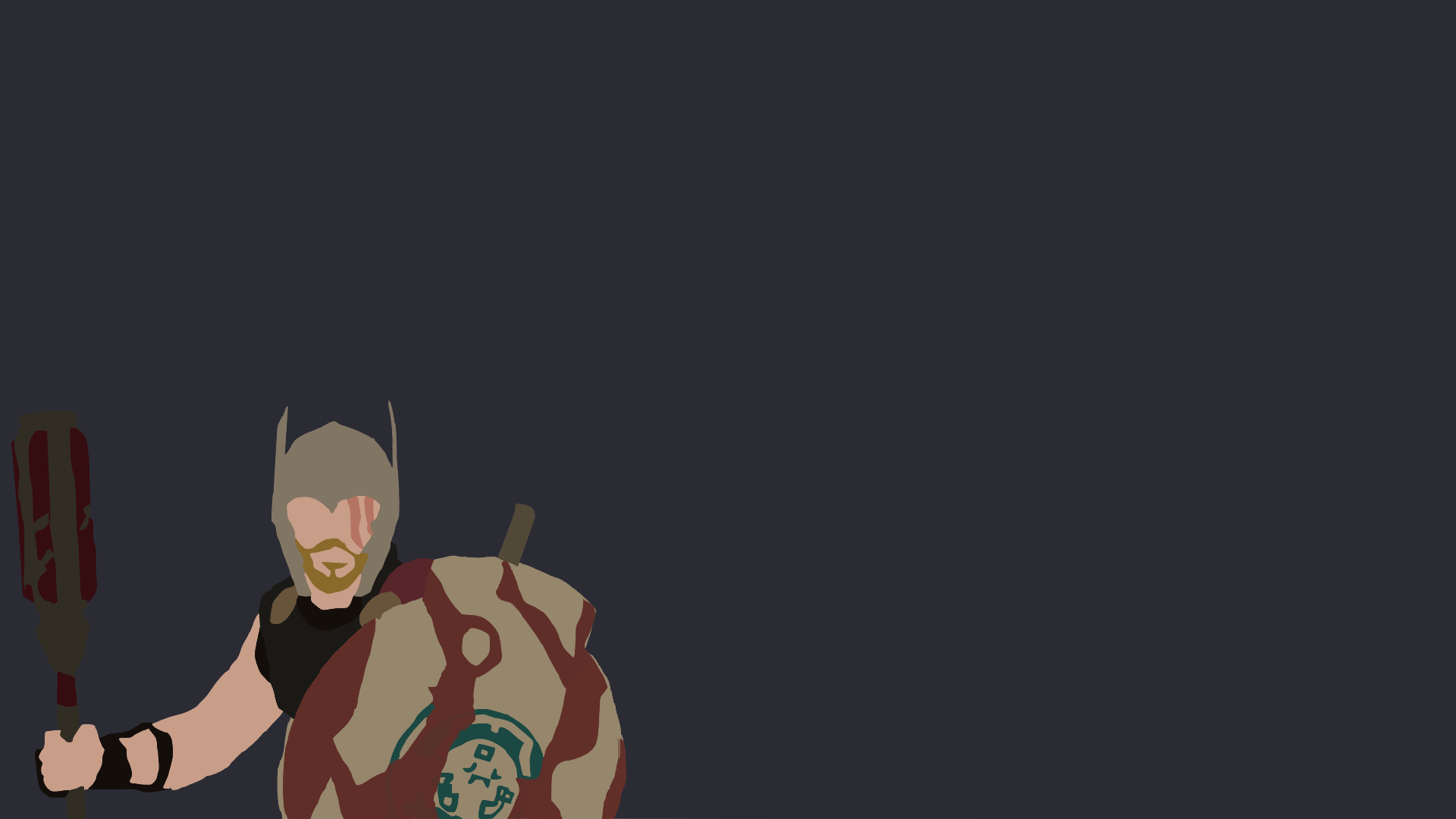 Thor Avengers Minimal 4K Wallpapers