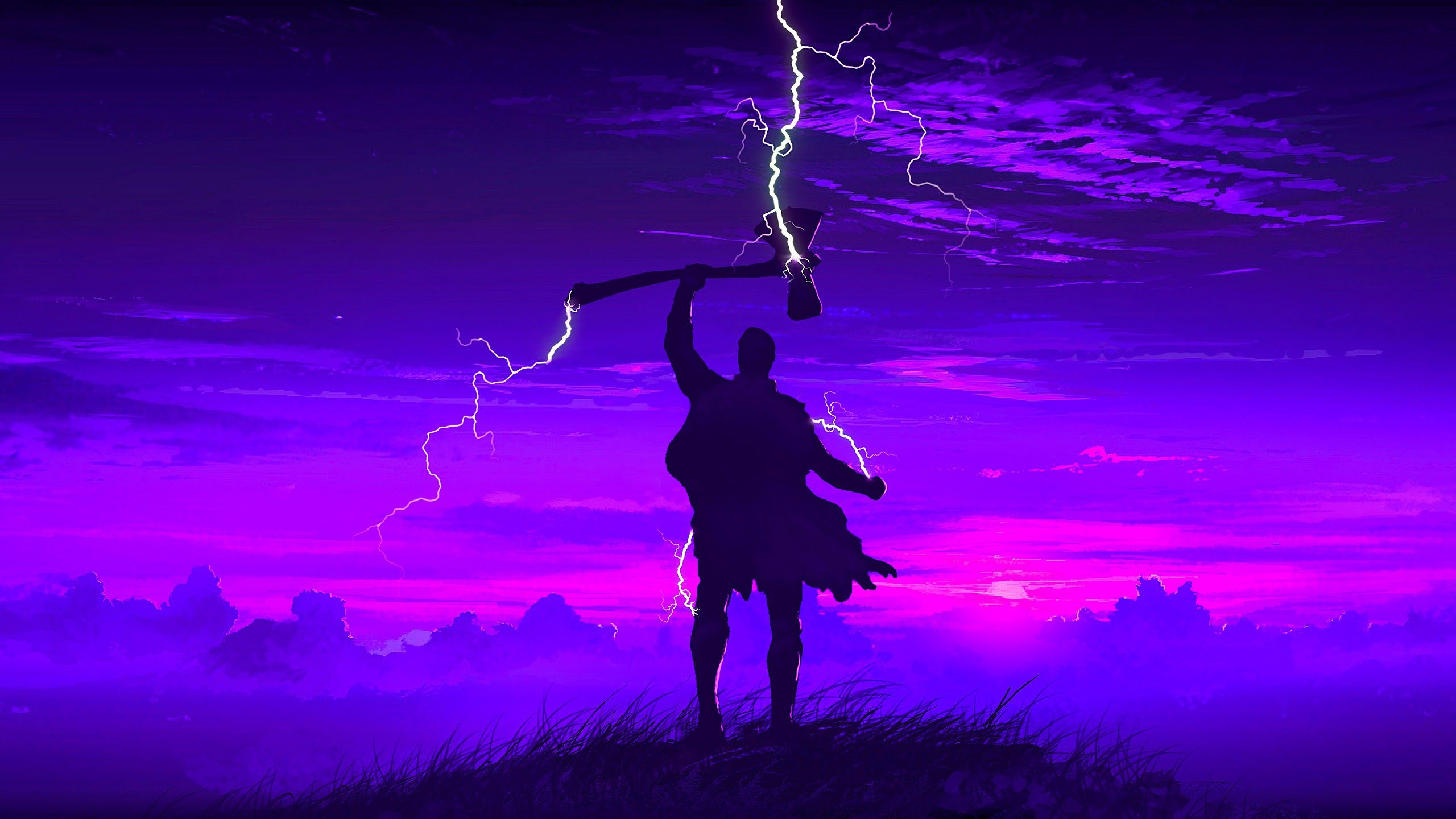 Thor Love And Thunder Minimalist Wallpapers