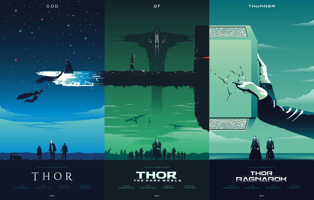 Thor Minimalist Wallpapers