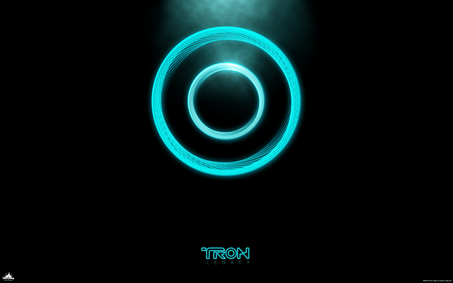 Tron Light Cycle Minimal Wallpapers