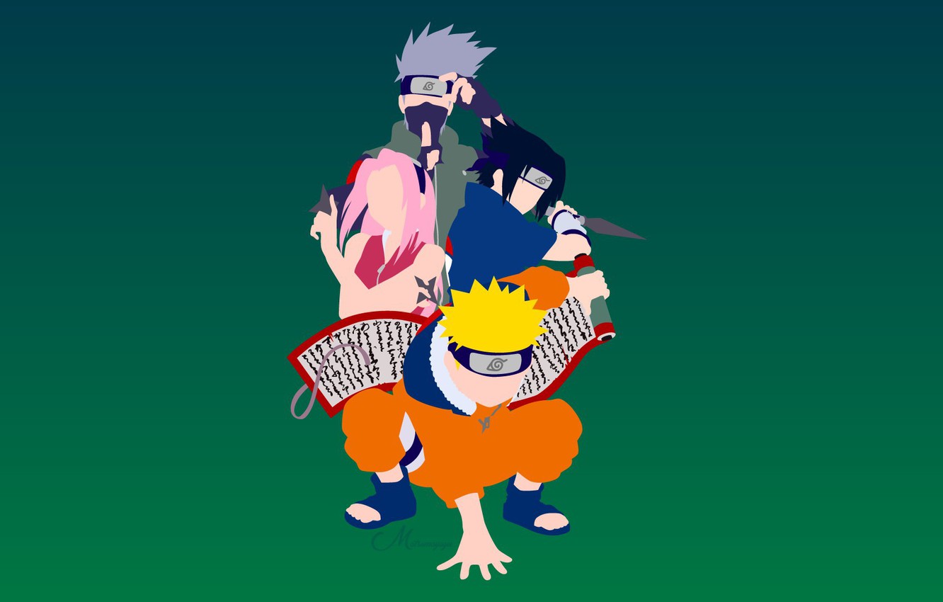 Uzumaki Naruto Shippuuden Minimalism Wallpapers