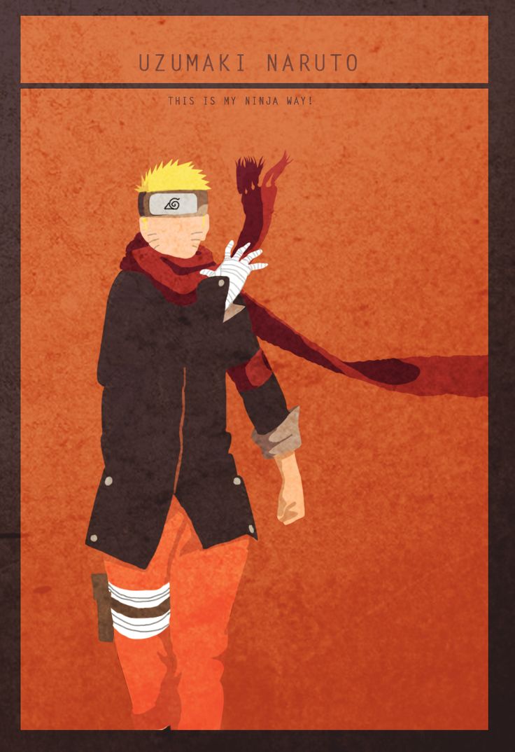 Uzumaki Naruto Shippuuden Minimalism Wallpapers