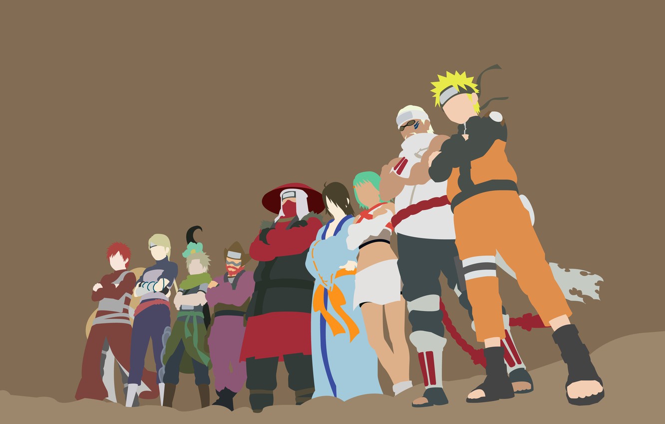 Uzumaki Naruto Shippuuden Minimalism Wallpapers