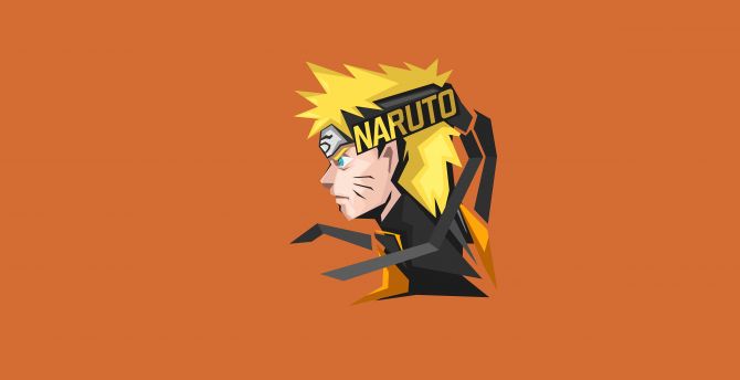 Uzumaki Naruto Shippuuden Minimalism Wallpapers