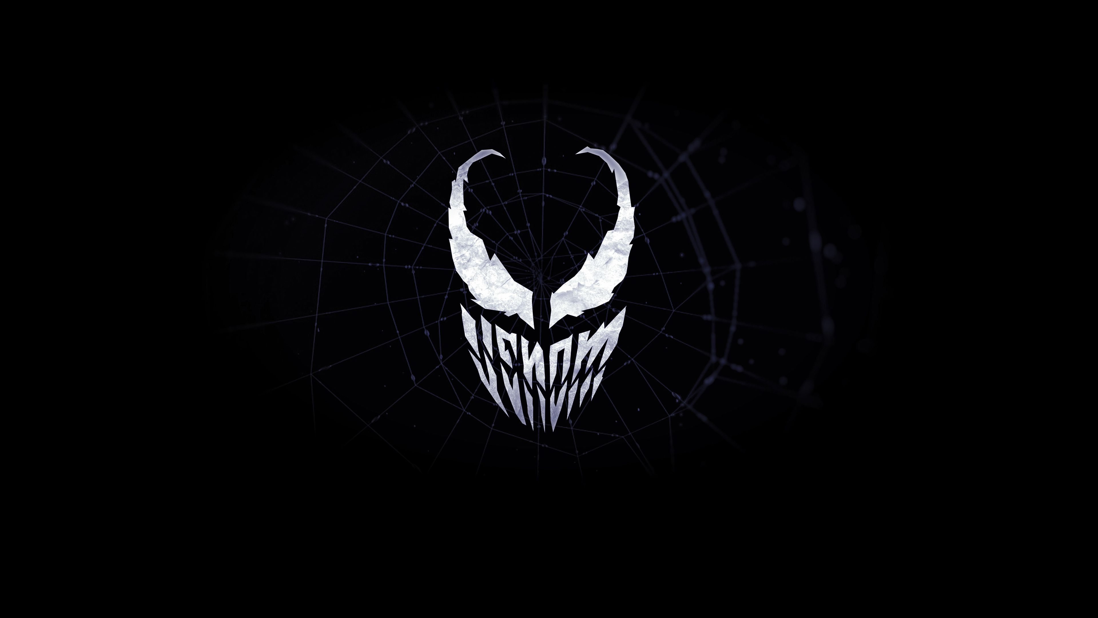 Venom Minimalstic Art Wallpapers