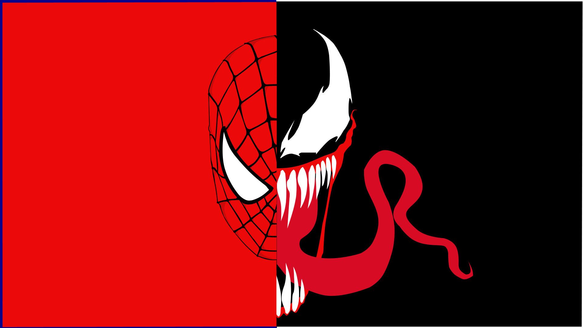 Venom Minimalstic Art Wallpapers