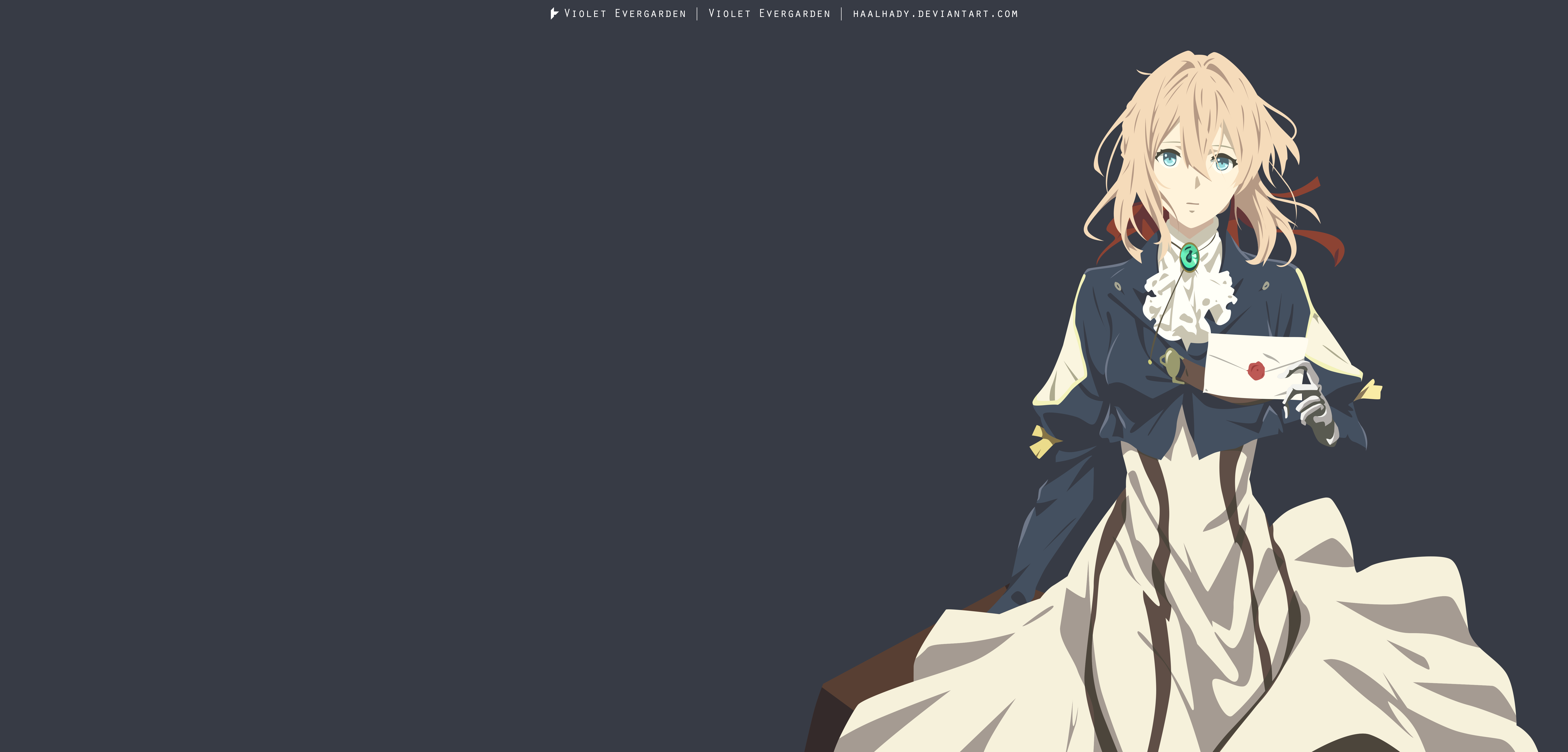 Violet Evergarden Minimal Wallpapers