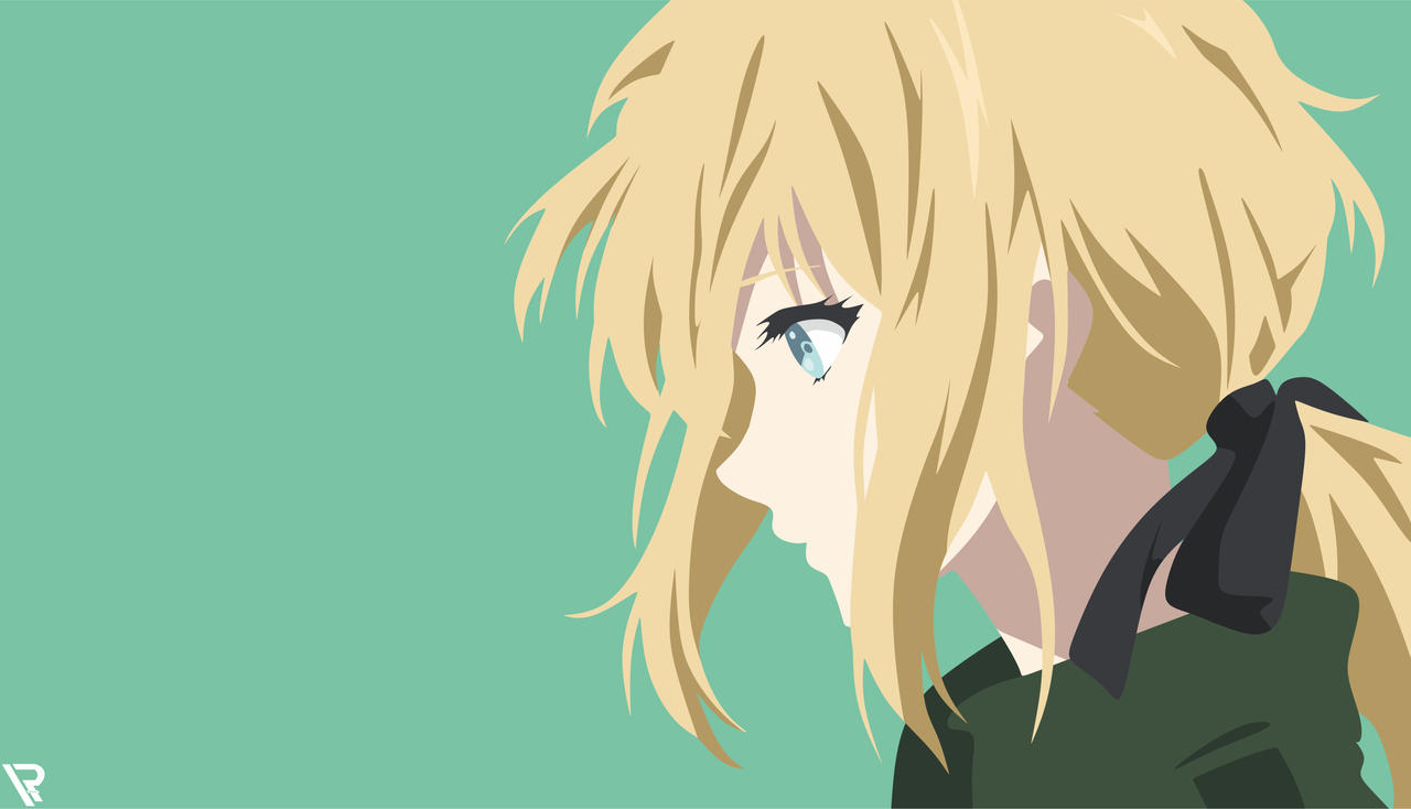 Violet Evergarden Minimal Wallpapers