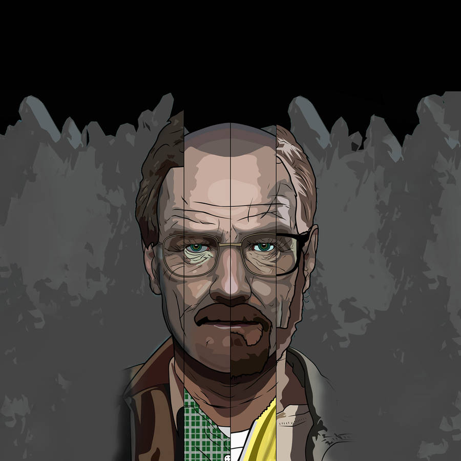 Walter White Minimalist 4K Wallpapers