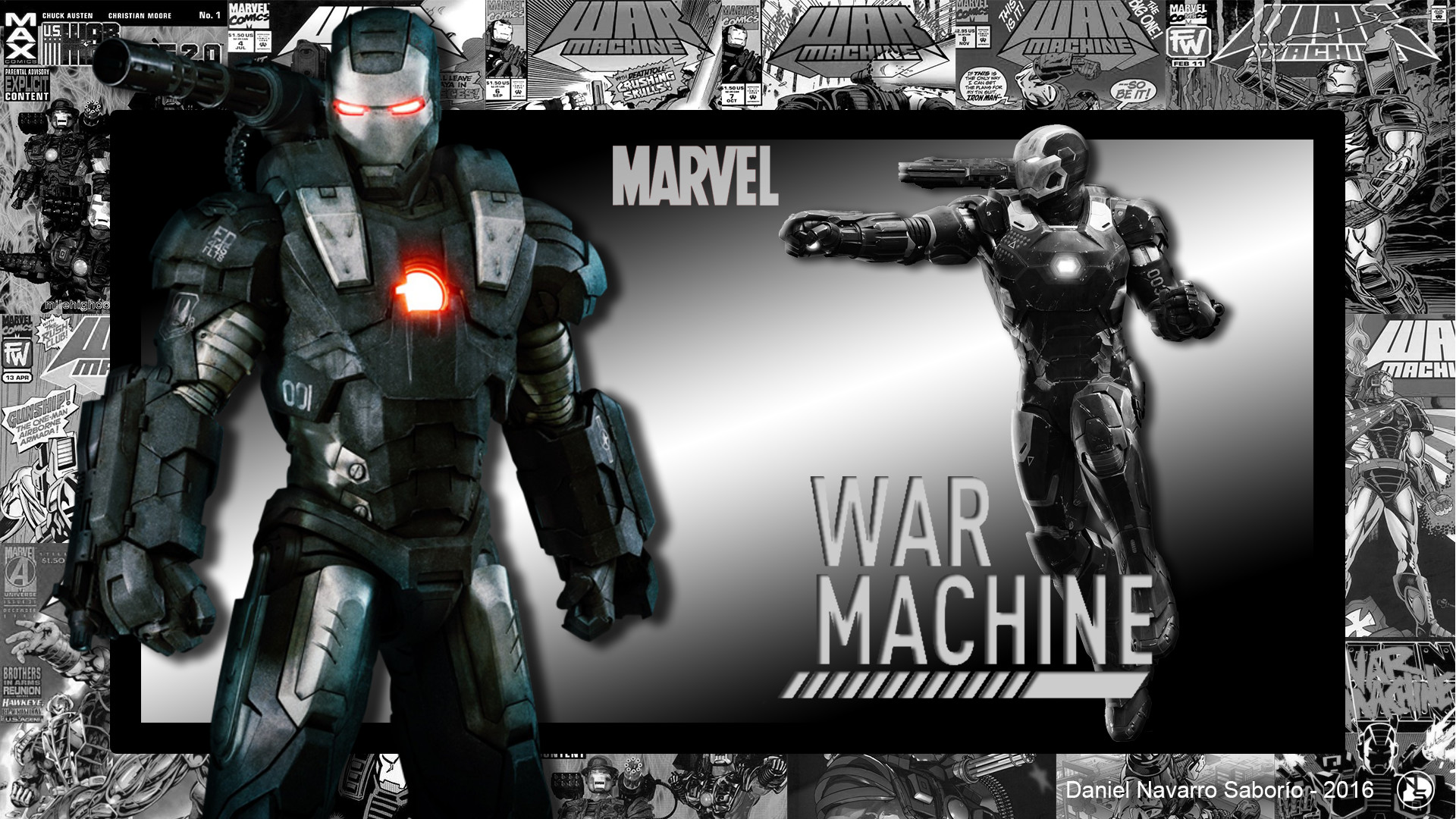 War Machine Minimal Artwork Wallpapers