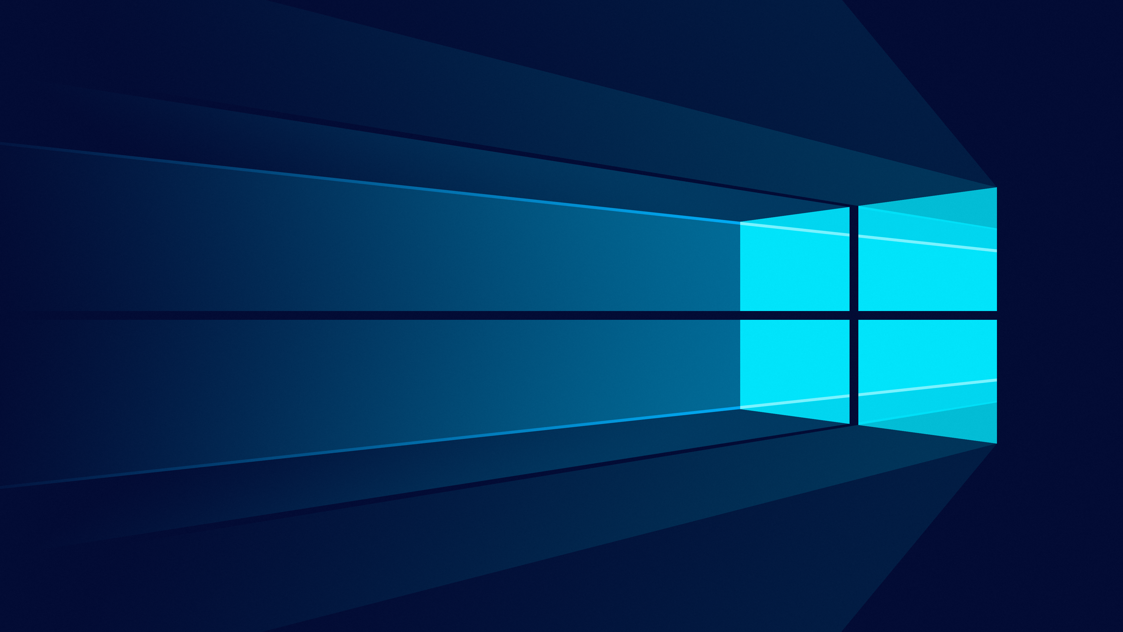 Windows 10 Logo Minimal Dark Wallpapers