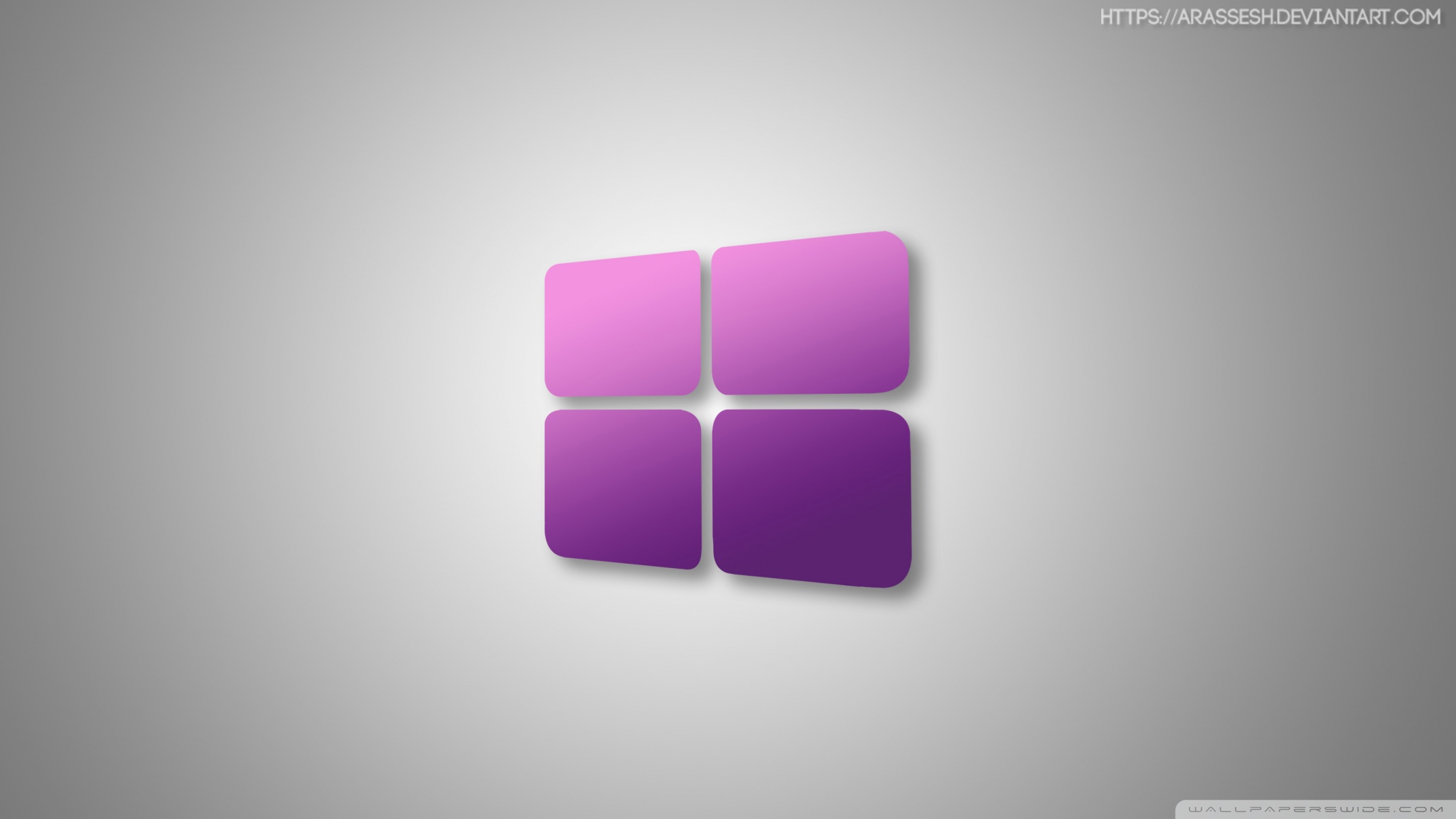 Windows 10 Purple Gradient Wallpapers