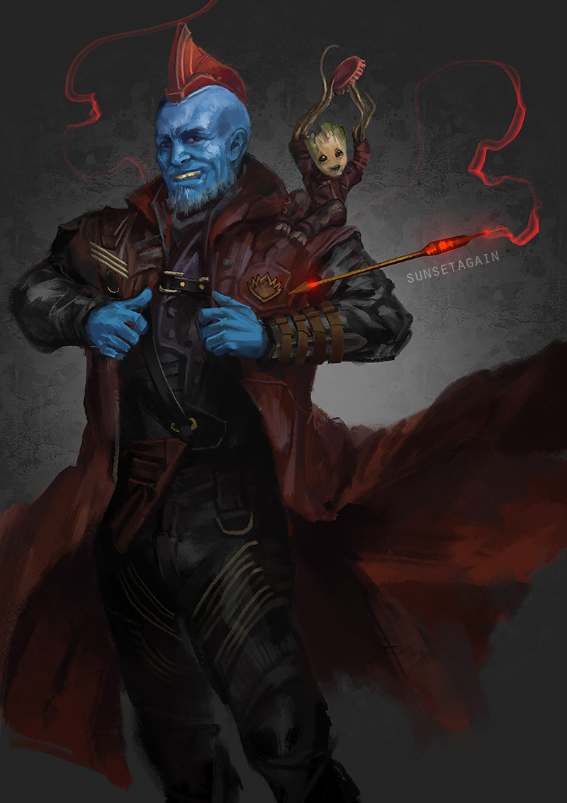 Yondu Guardians Of The Galaxy Minimalism Wallpapers