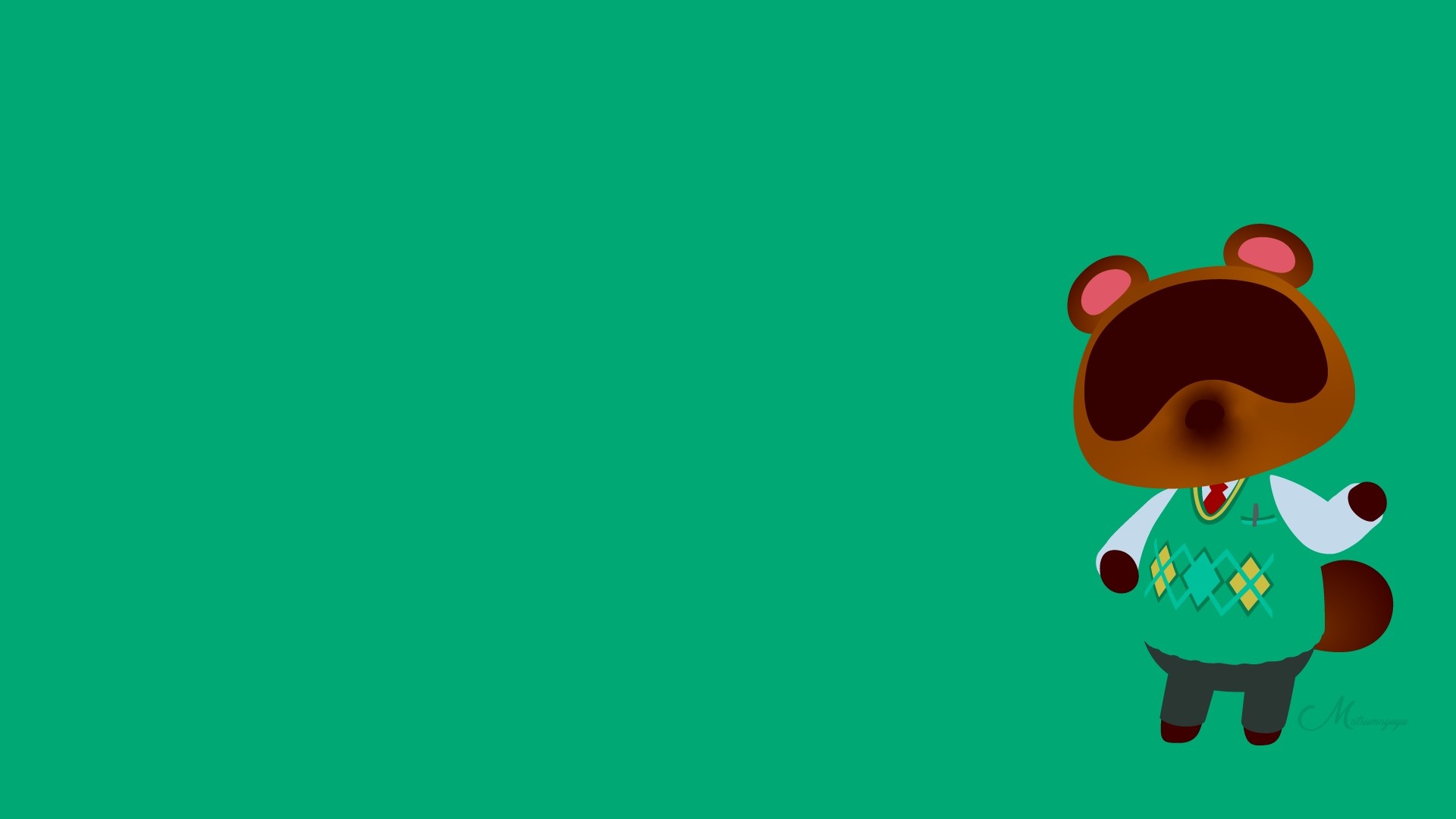 Minimalist Animal Crossing Phone Wallpapers