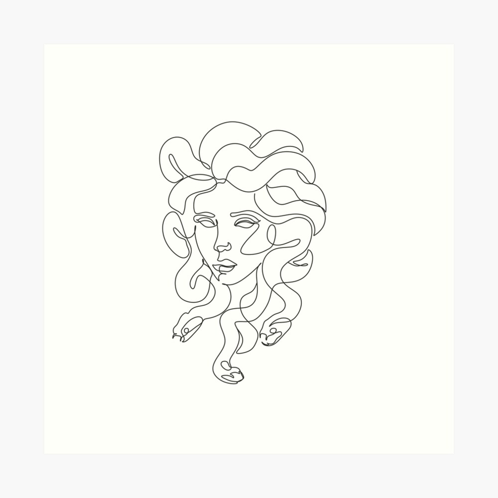 Minimalist Medusa Wallpapers