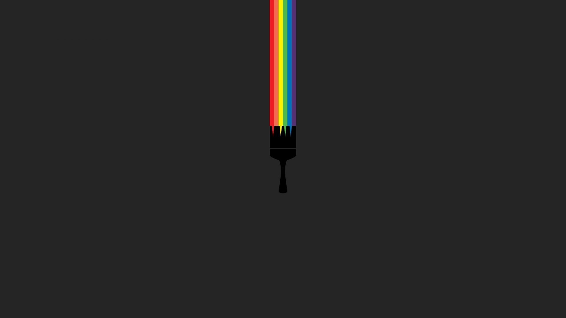 Minimalist Rainbow Wallpapers