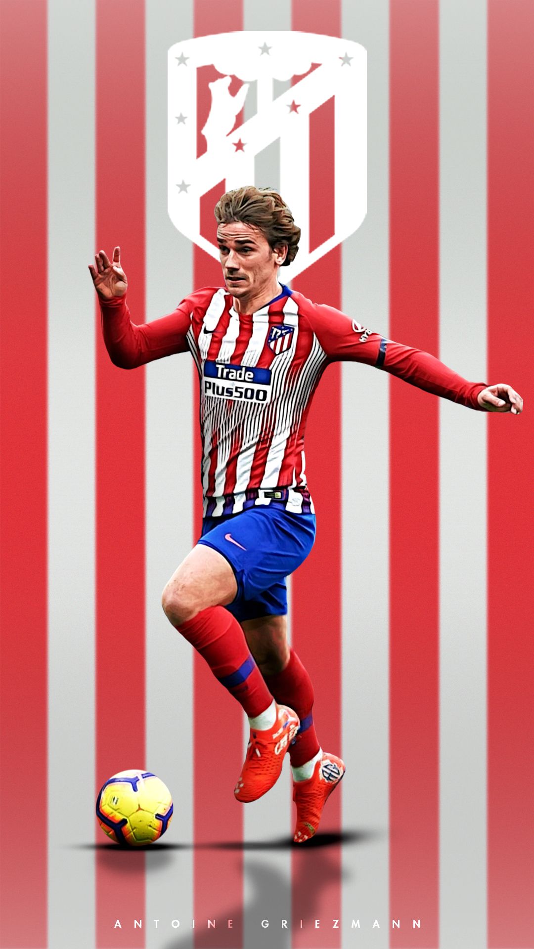 Antoine Griezmann Atletico Madrid Player Wallpapers