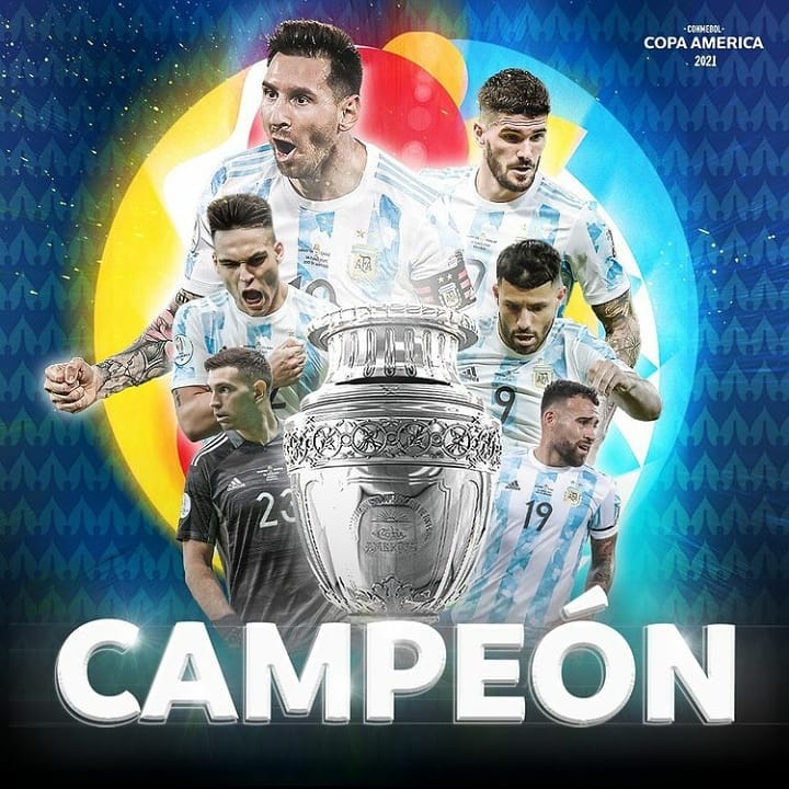 Argentina Copa AmeRica Champions 2021 Wallpapers