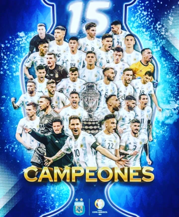 Argentina Copa AmeRica Champions 2021 Wallpapers