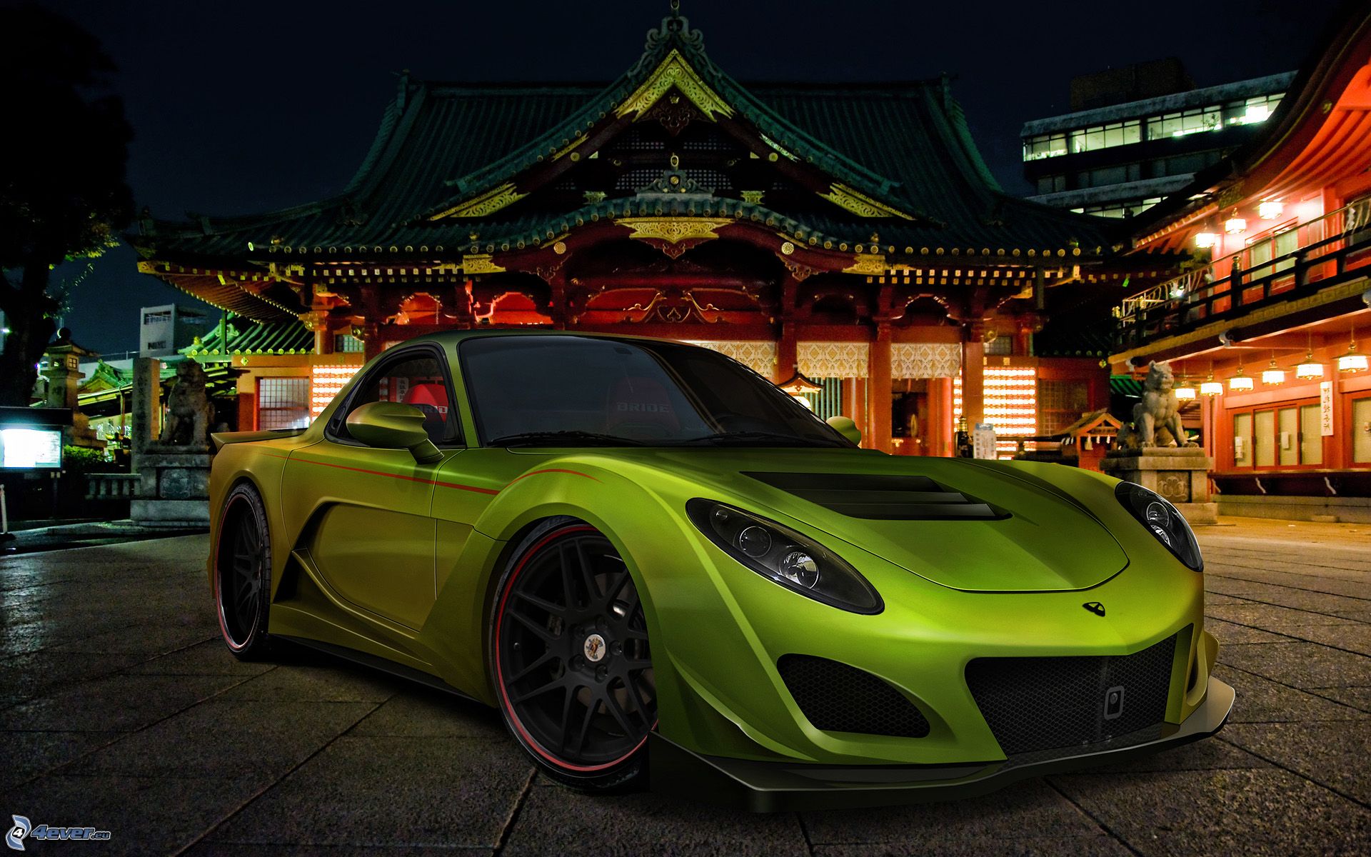 Artistic Sports Car Wallpapers