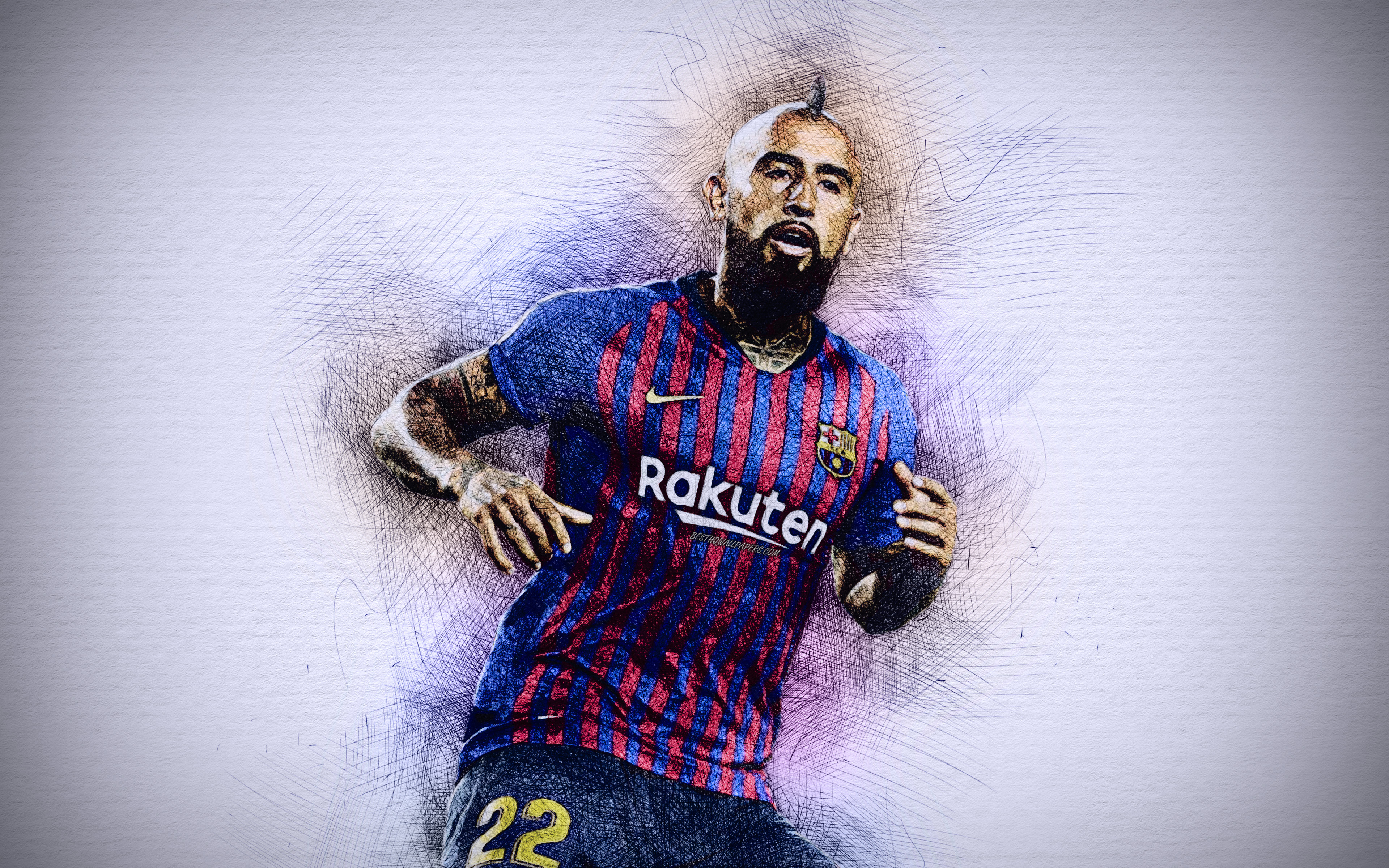 Arturo Vidal Barcelona Wallpapers