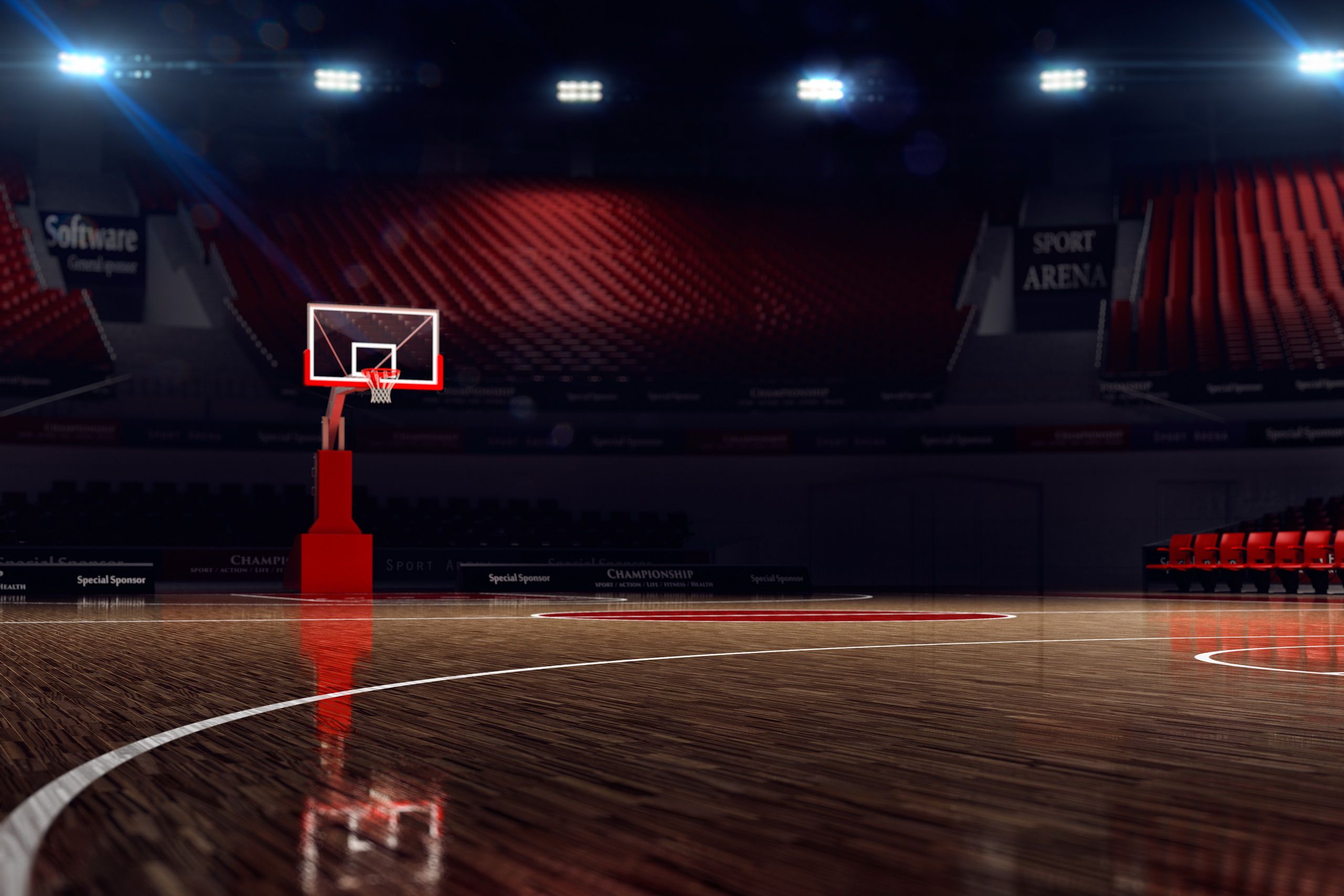 Basketball Court Wallpapers