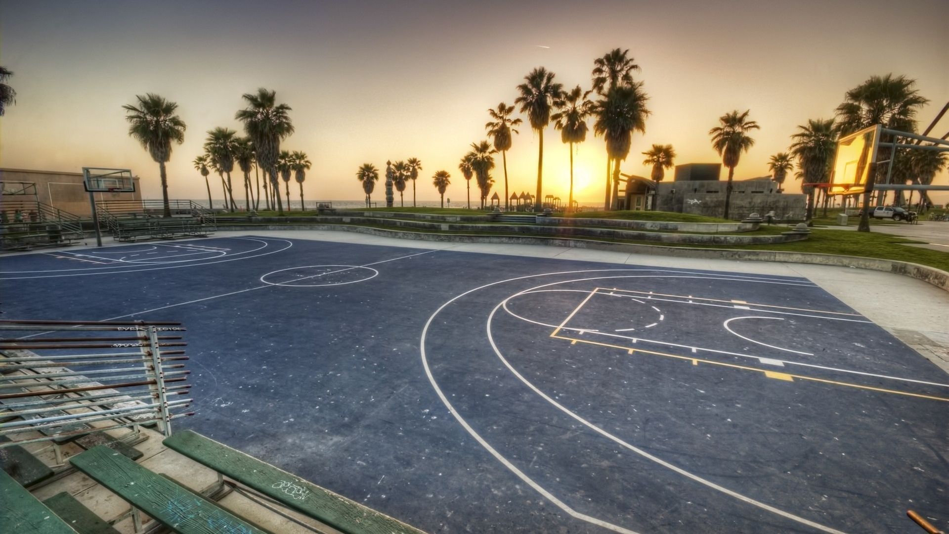 Basketball Court Wallpapers