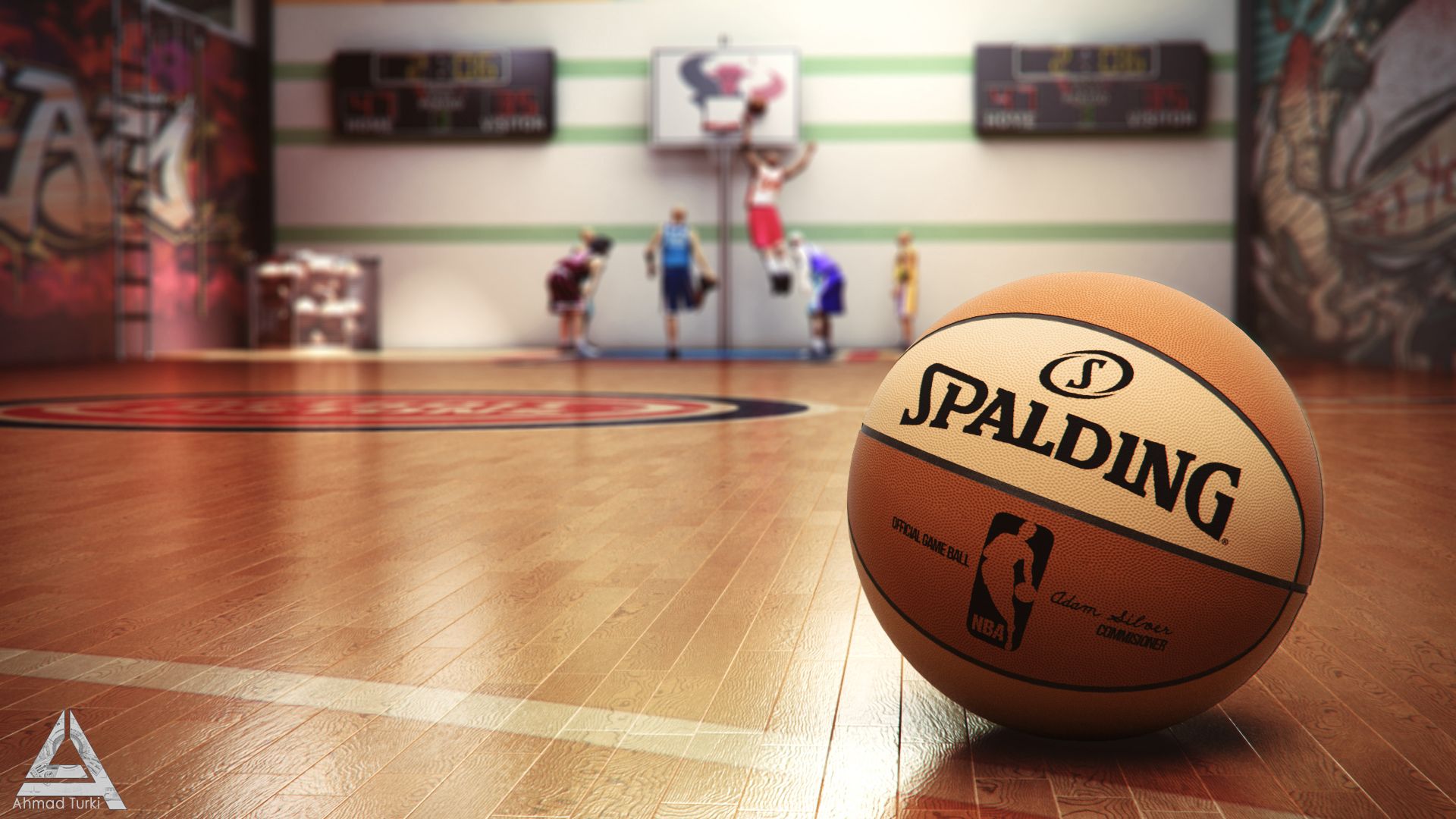 Basketball Court Wallpapers