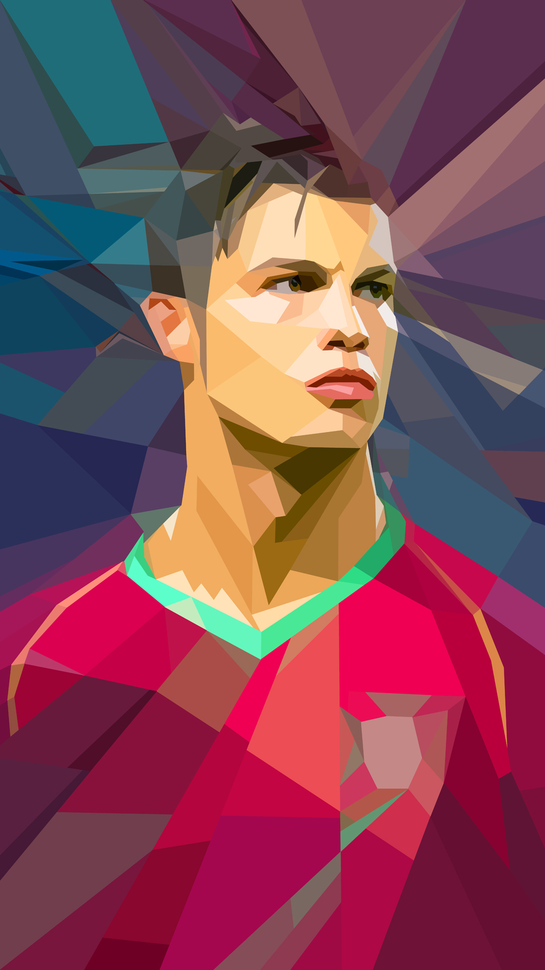 Cristiano Ronaldo Fire Art Wallpapers