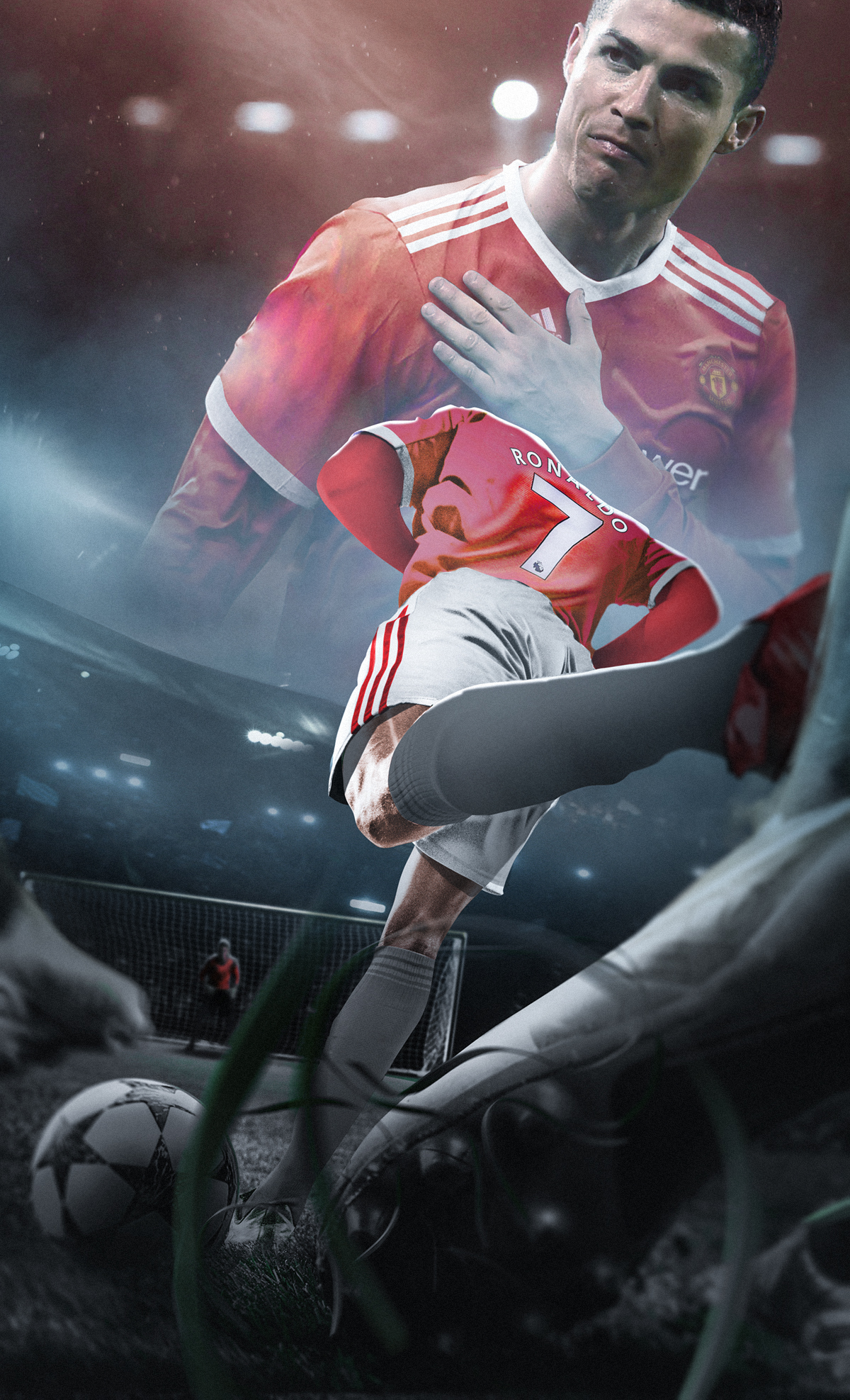 Cristiano Ronaldo Manchester United 2021 Wallpapers