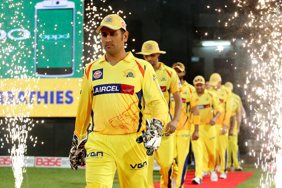 Csk Ms Dhoni Ipl Wallpapers