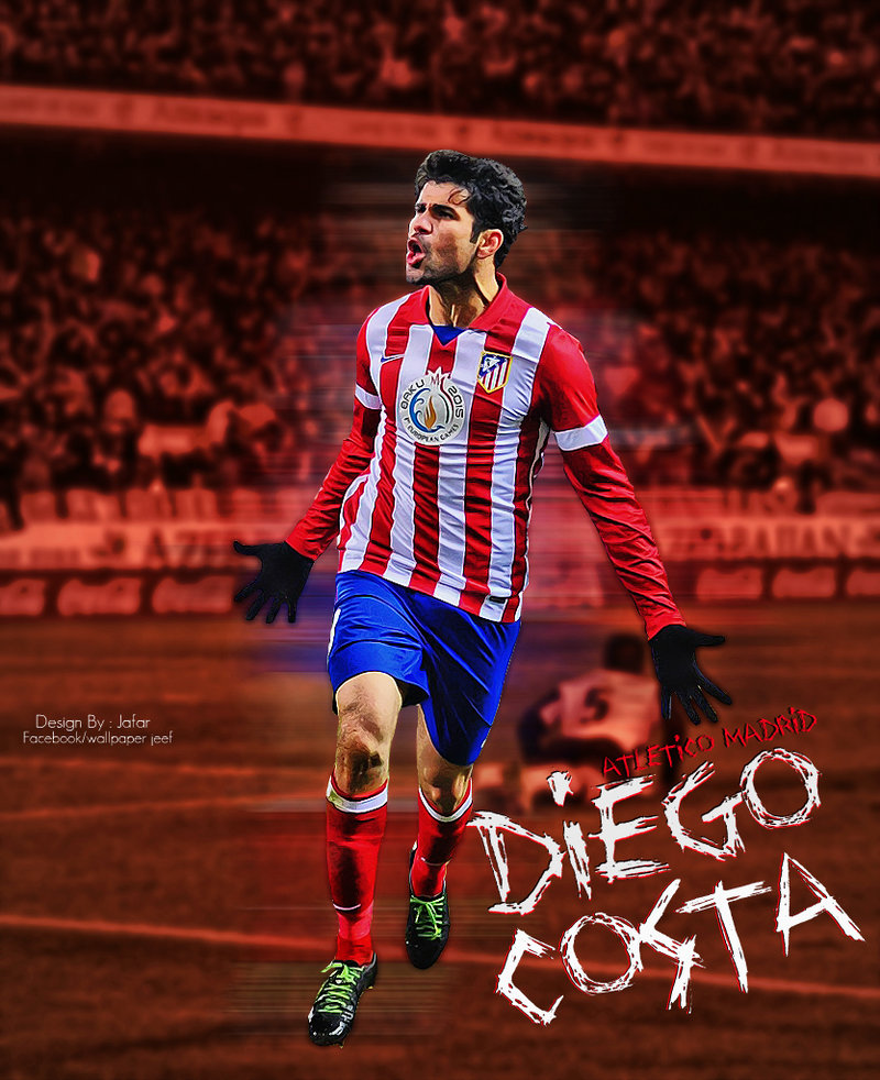 Diego Costa Atletico Madrid Wallpapers