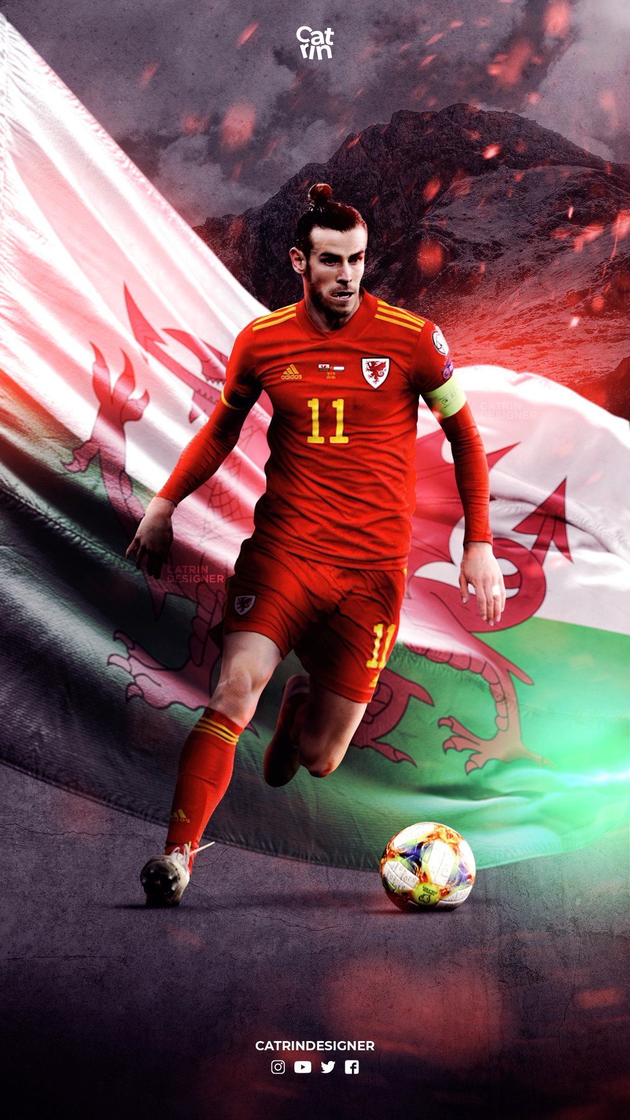 Gareth Bale Art 2021 Wallpapers