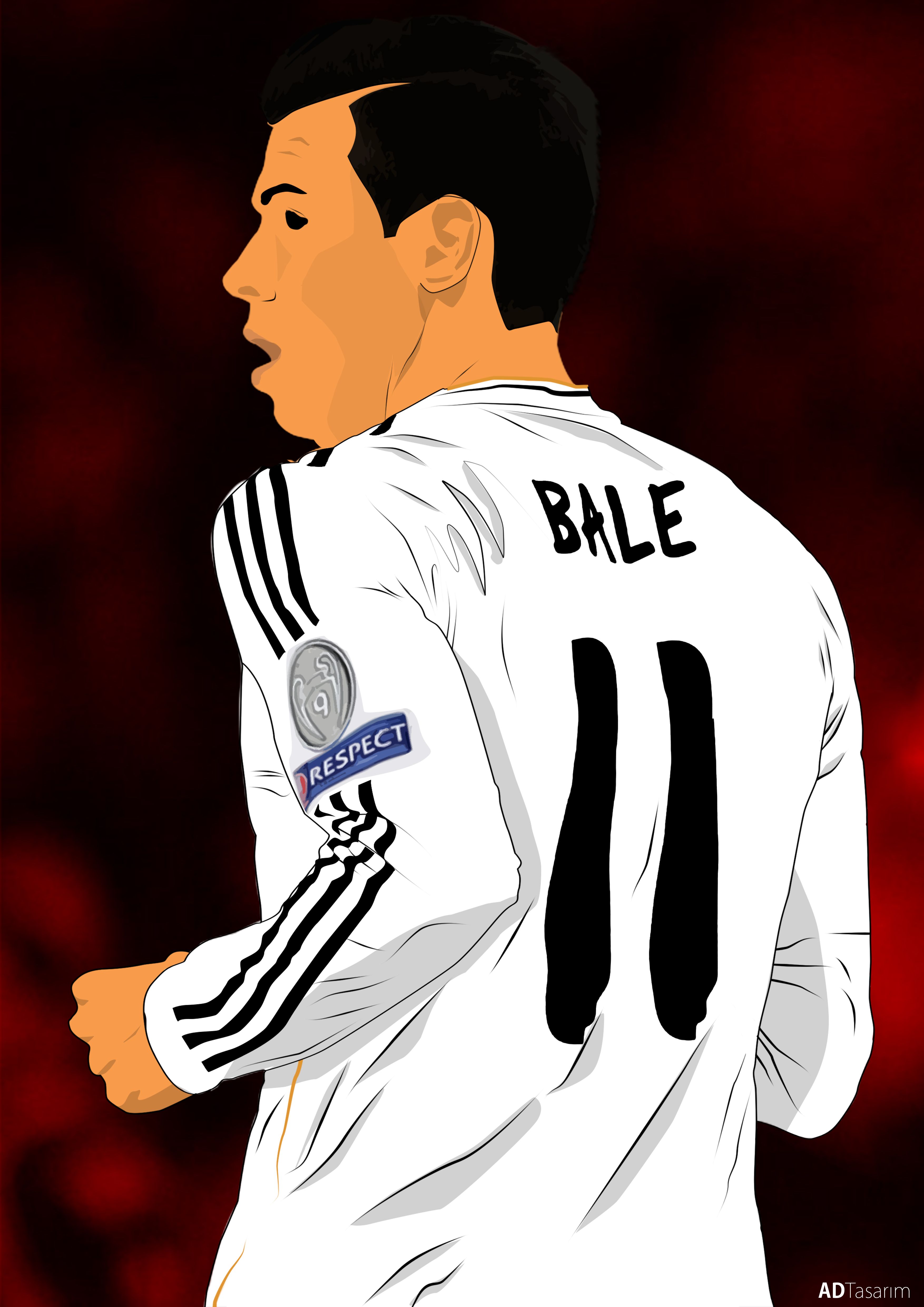 Gareth Bale Art 2021 Wallpapers