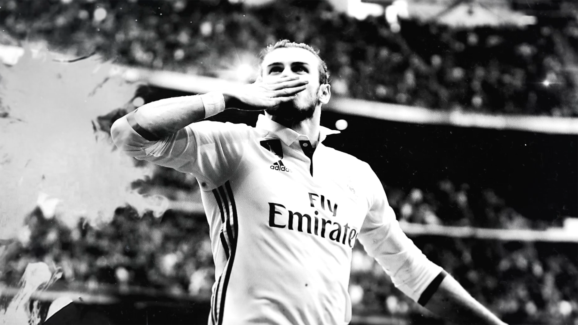 Gareth Bale Black And White Photoshoot Wallpapers