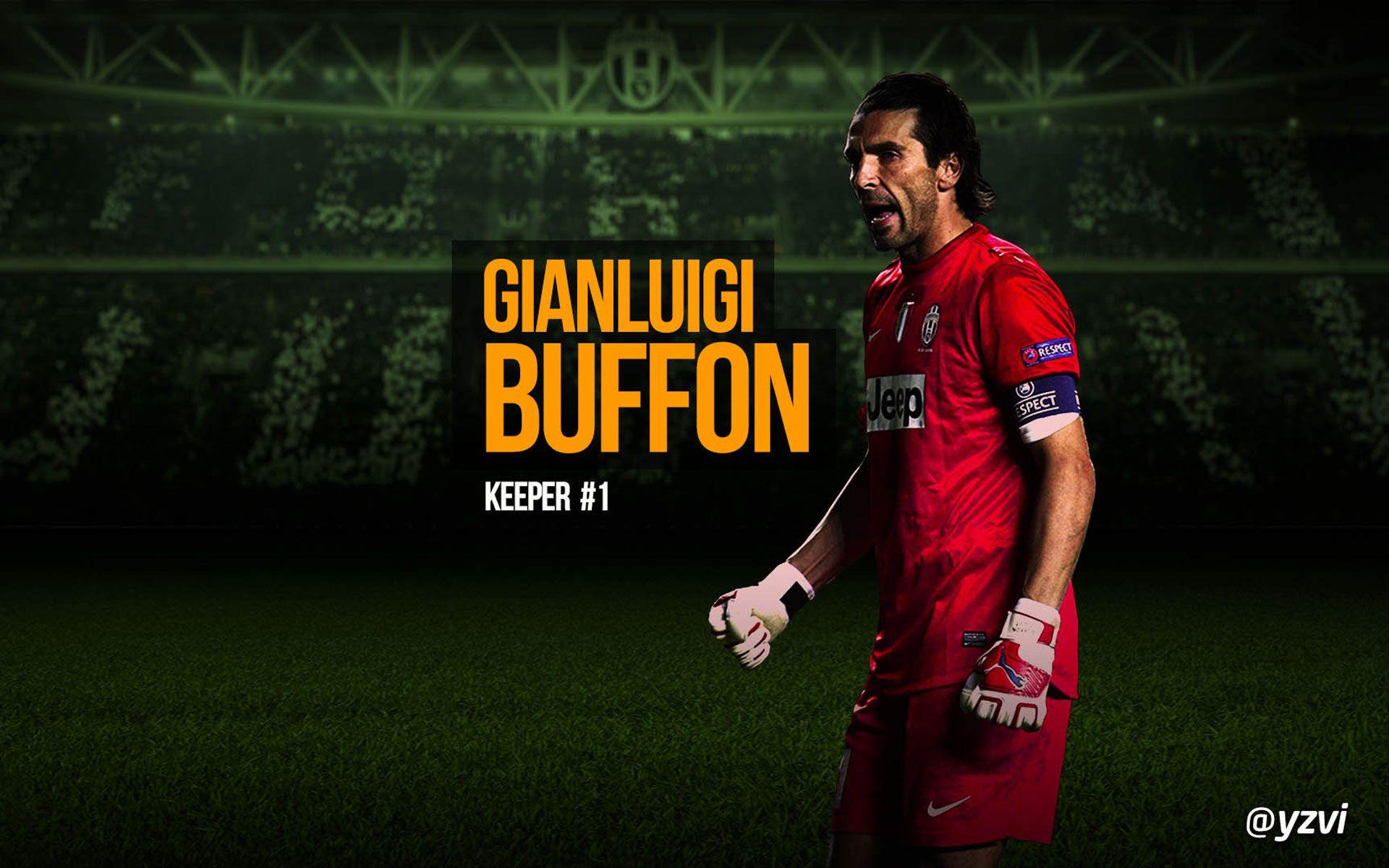 Gianluigi Buffon Italy Goalkeeper Wallpapers