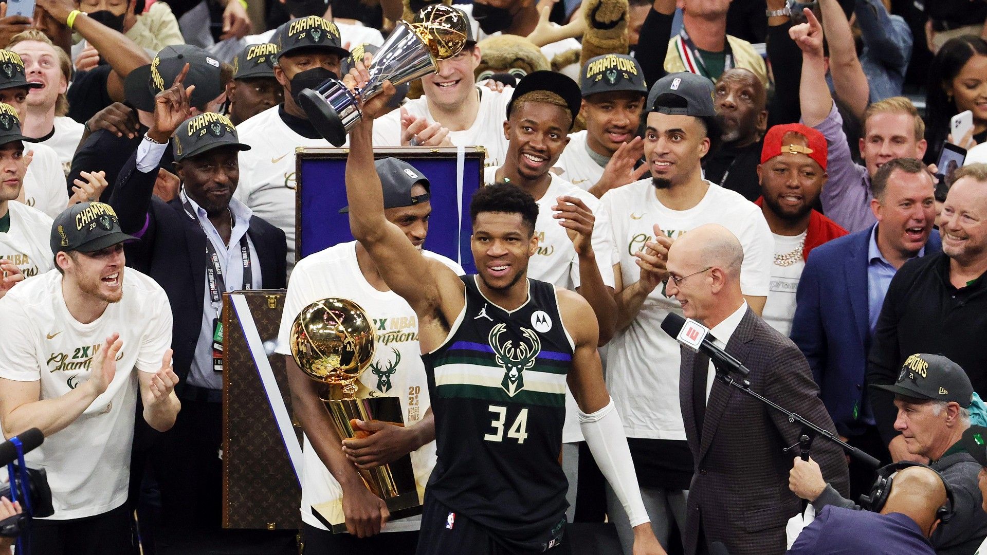 Giannis Antetokounmpo Nba Champion Wallpapers