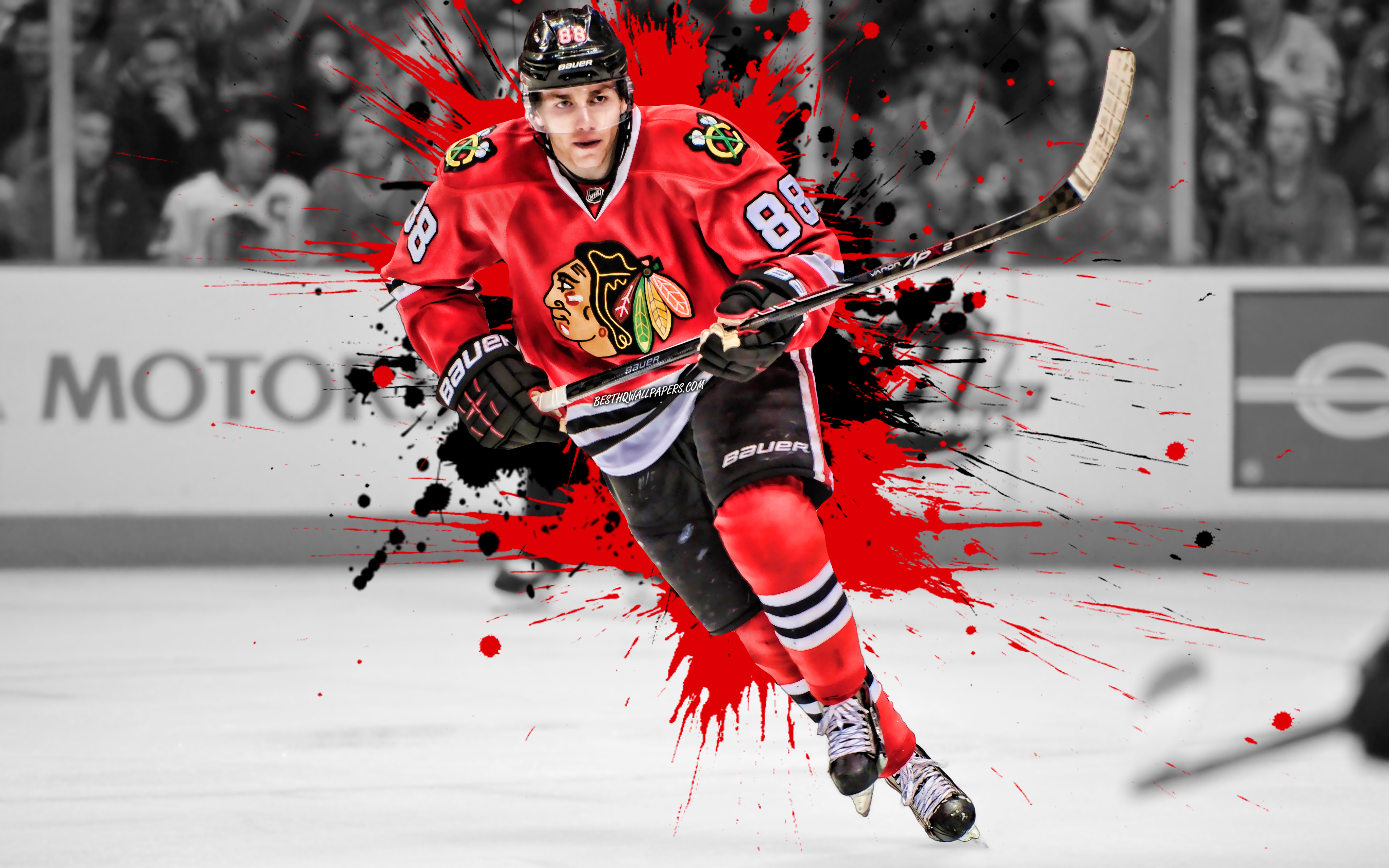 Hockey Player Playing Wallpapers