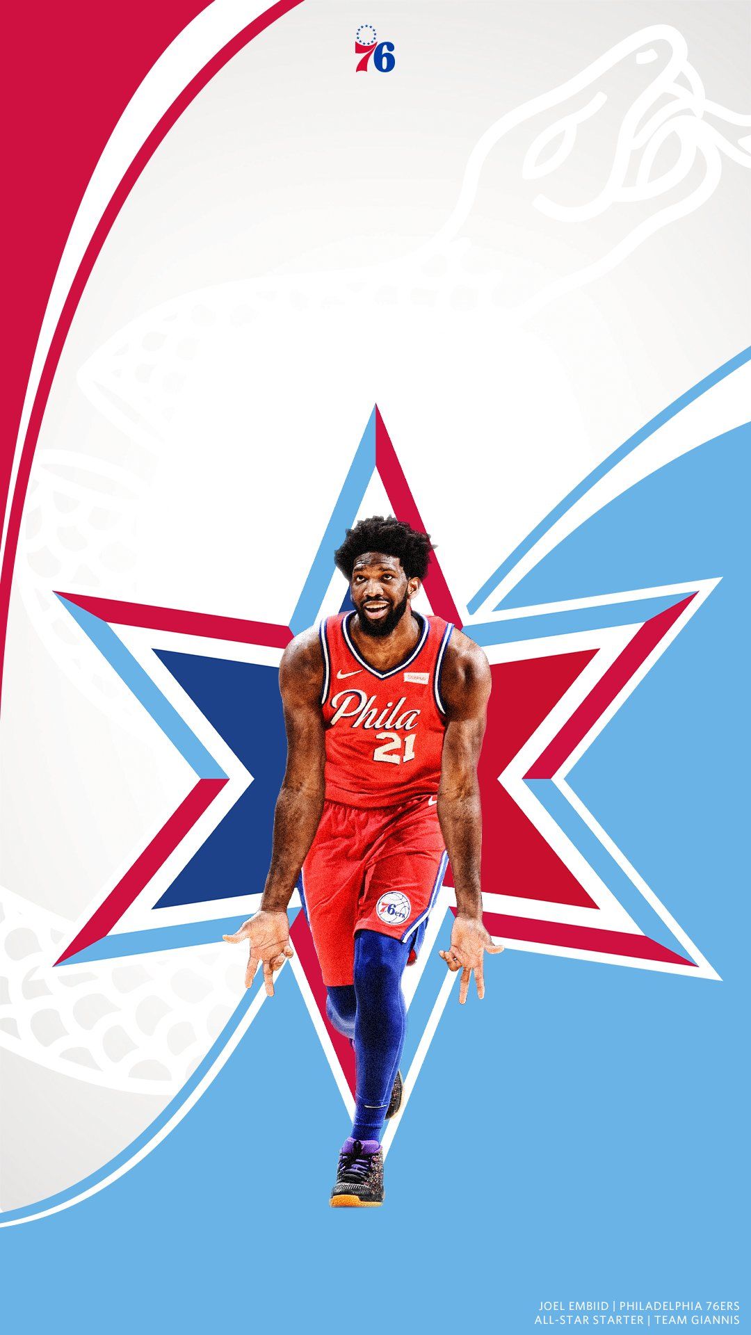 Joel Embiid 4K Art Wallpapers