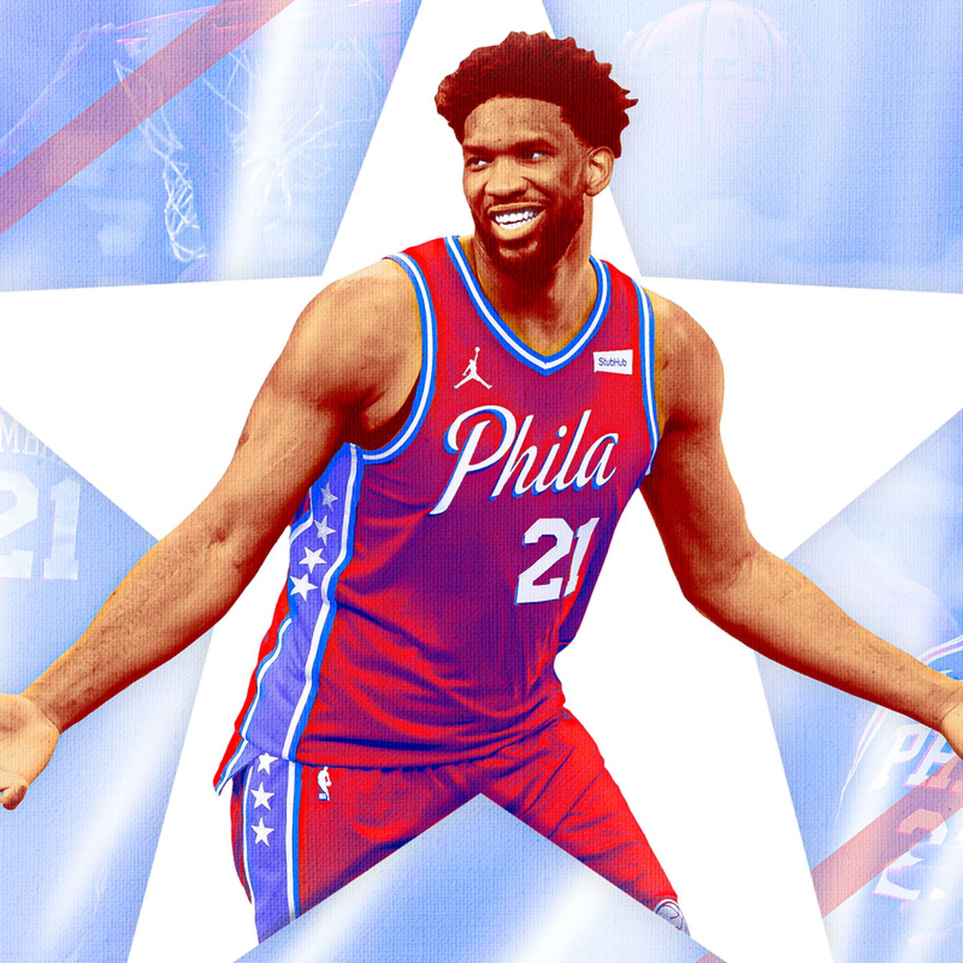 Joel Embiid Art 2021 Wallpapers