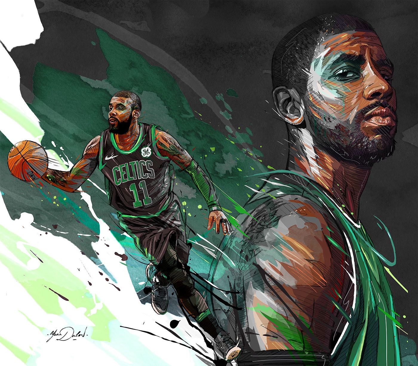 Kyrie Irving Celtics Wallpapers